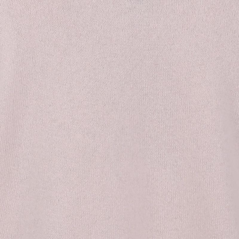 Kasjmier dames kasjmier pullover met ronde hals zaia licht roze 2xl