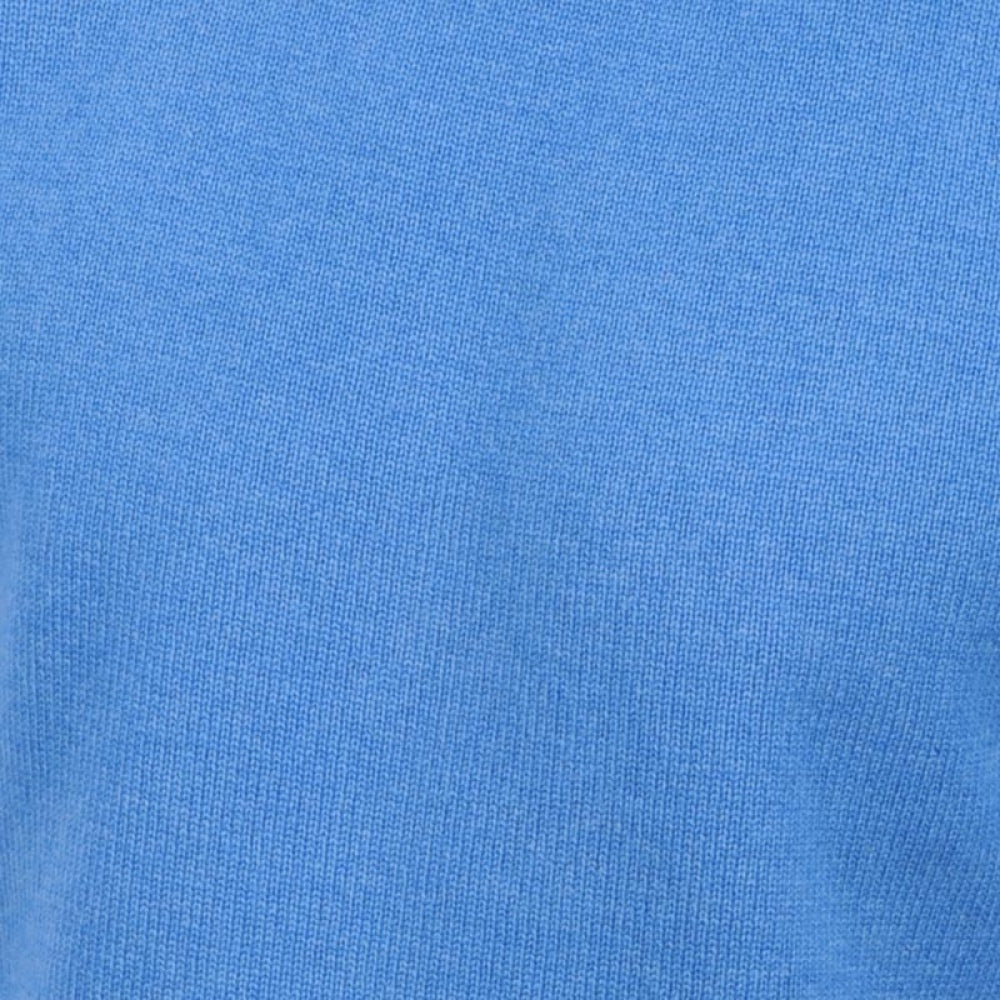 Achille in kasjmier heren - gemêleerd blauw - Mahogany