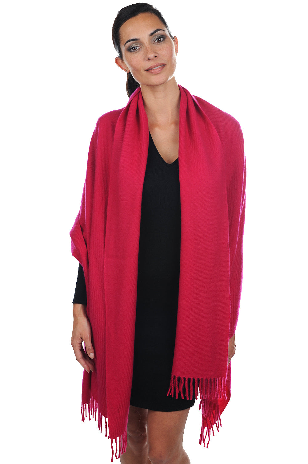Niry in kasjmier dames - fuchsia - Mahogany