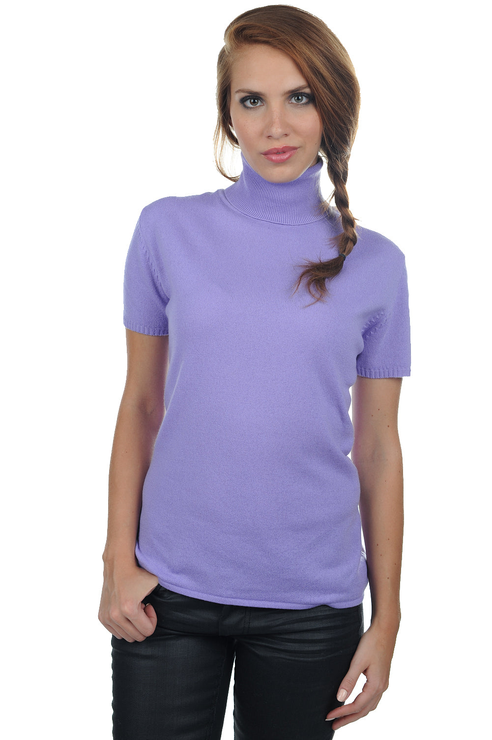 Olivia in kasjmier dames - zonnige lavendel - Mahogany
