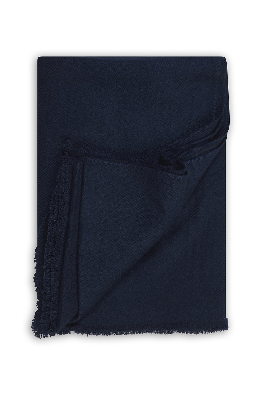 Toodoo Plain L in gemengd kasjmier - marineblauw - Mahogany