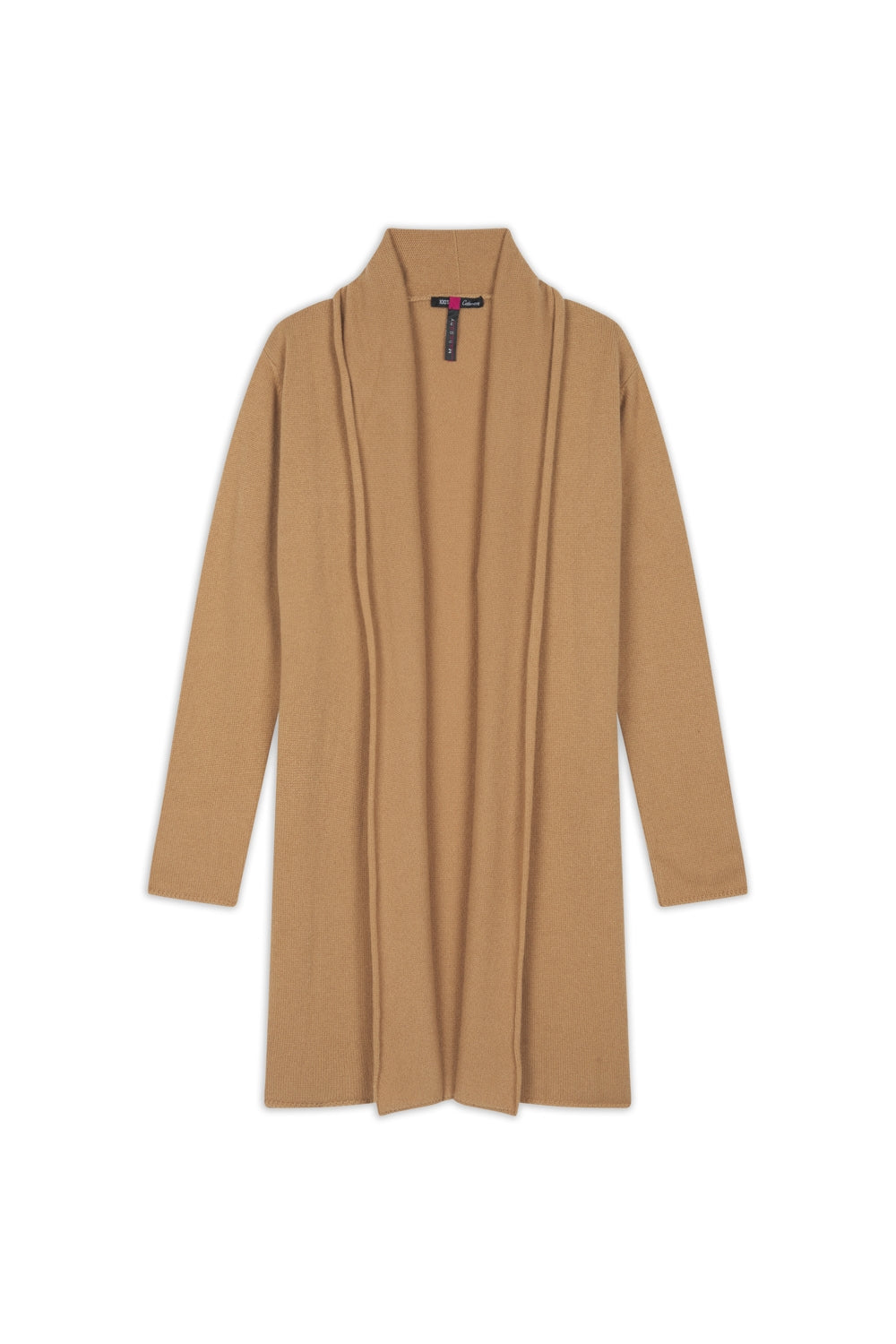 Perla kasjmier damestrui - camel - Mahogany