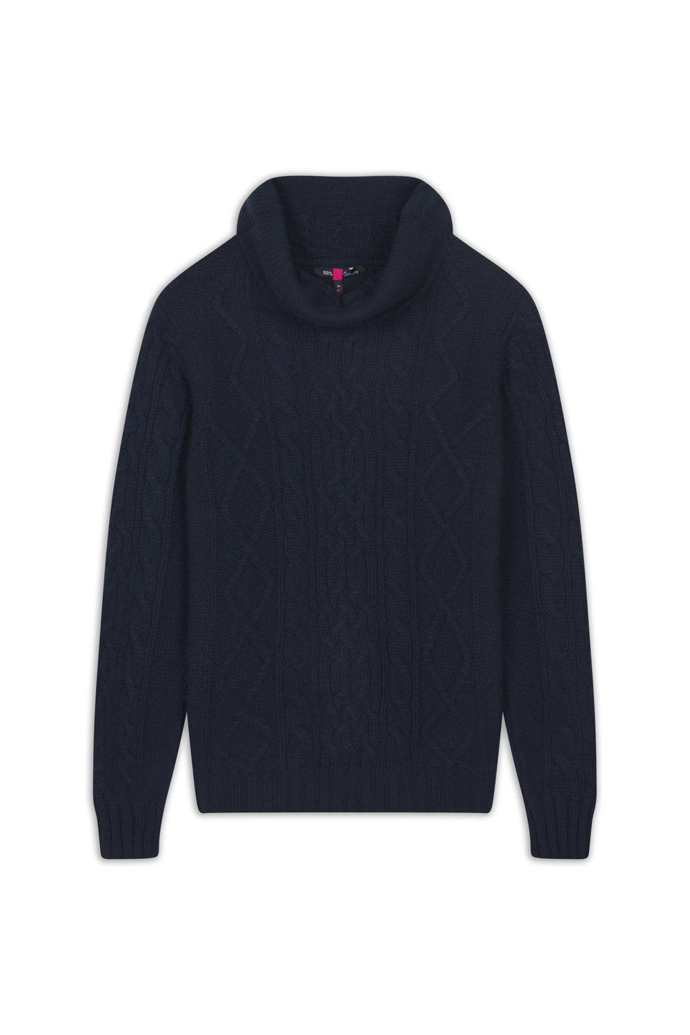 Wynona in kasjmier voor dames - donker marineblauw - Mahogany