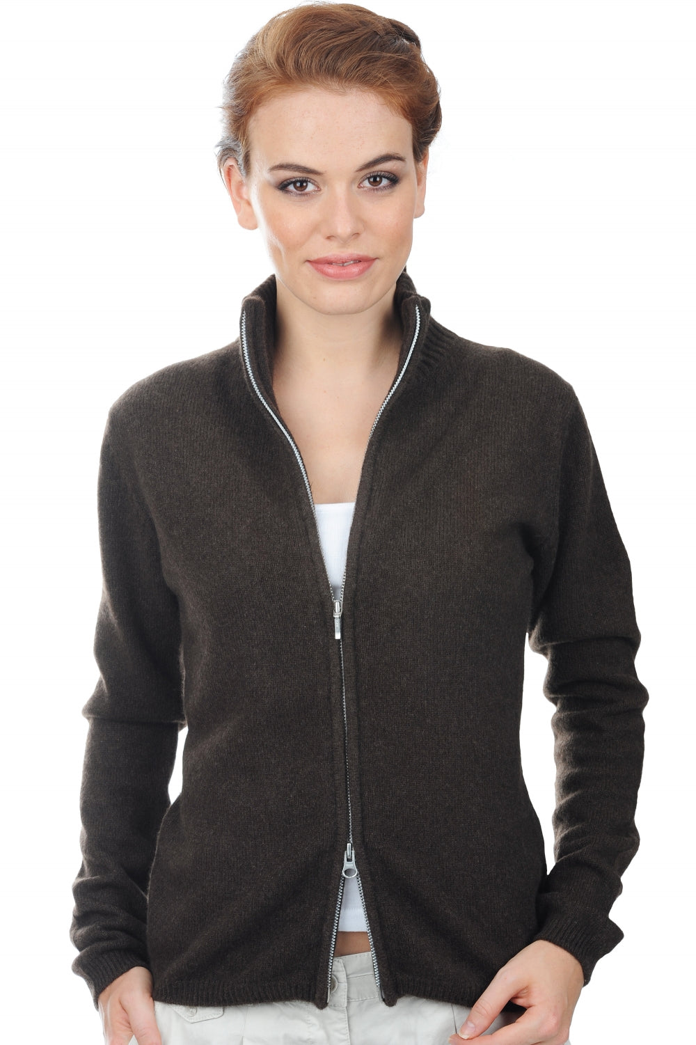YakTally in yak dames - marron naturel - Mahogany