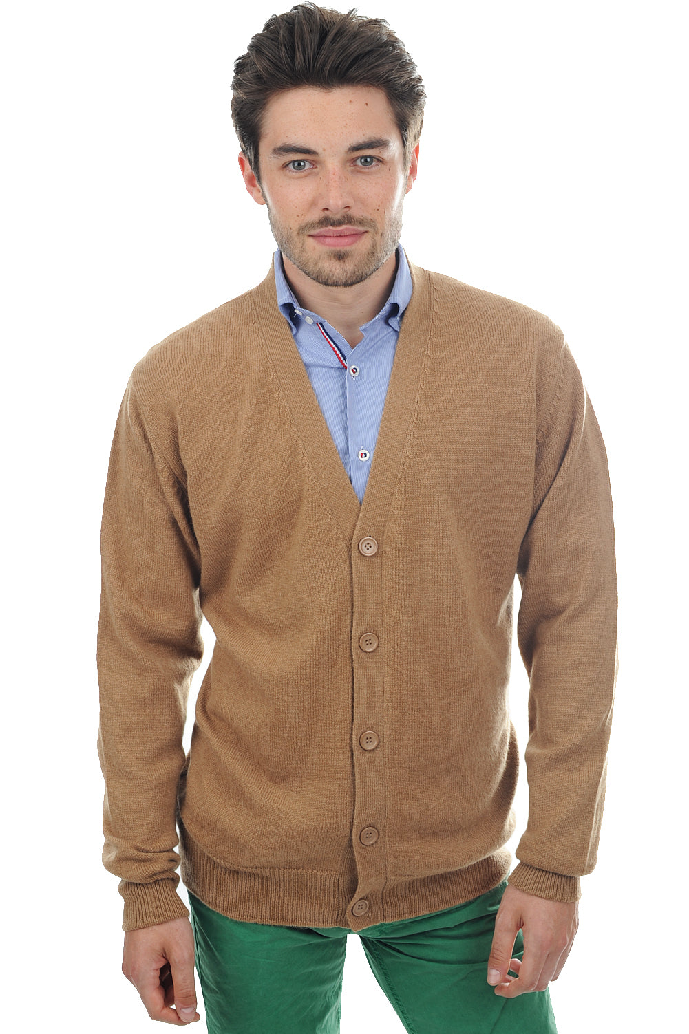 Cameleon in kameel heren - naturel camel - Mahogany