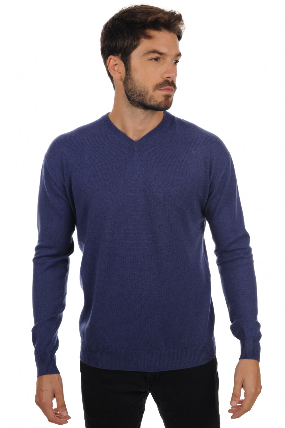 Maddox in kasjmier heren - mannenblauw - Mahogany