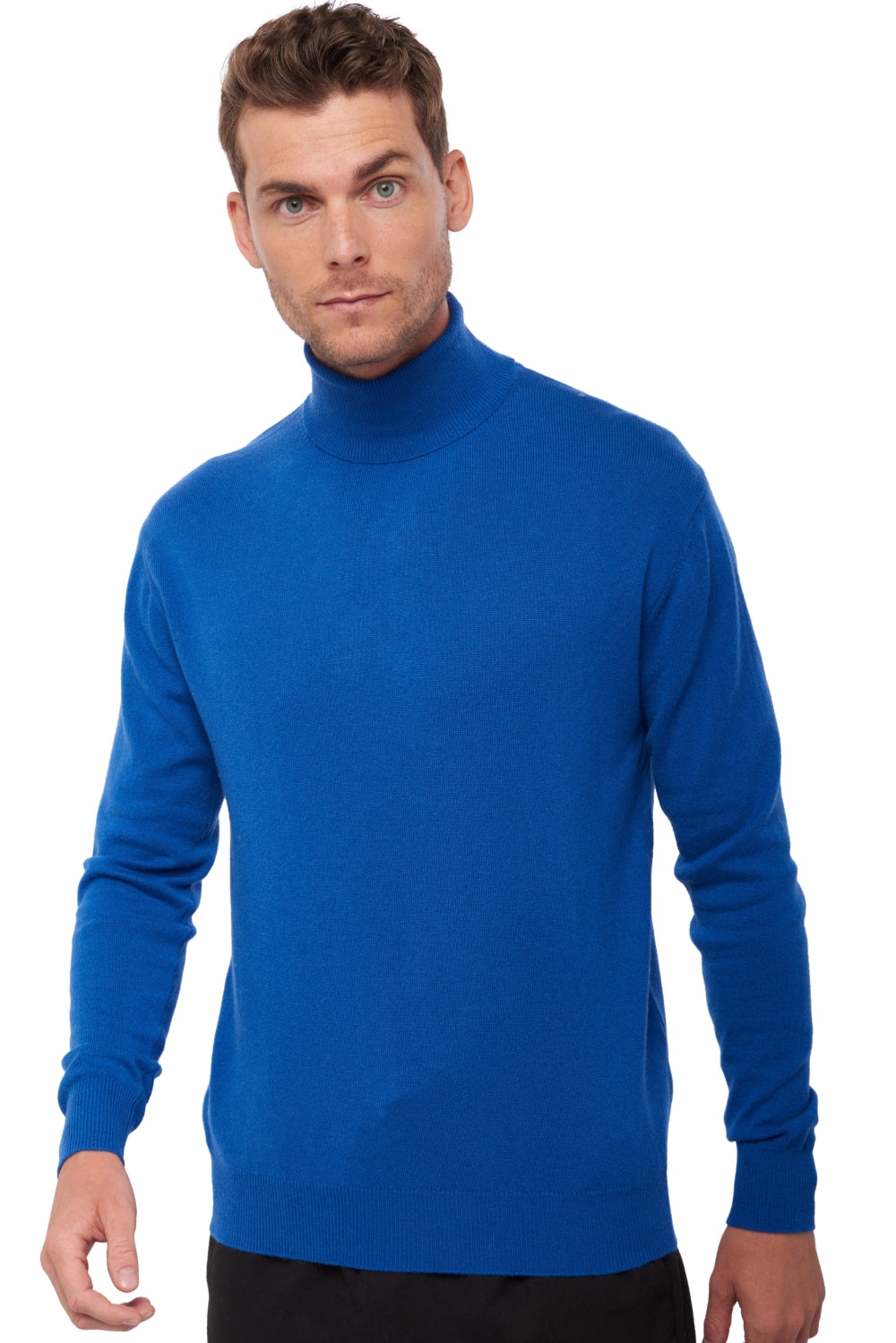 Edgar in kasjmier heren - lapis blauw - Mahogany