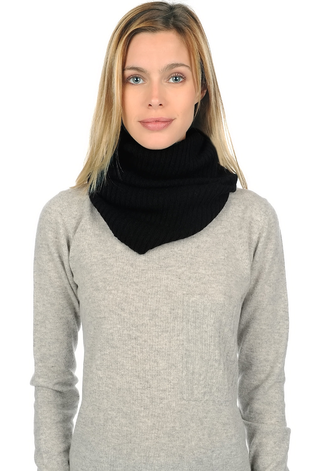 Cerise in kasjmier dames - zwart - Mahogany