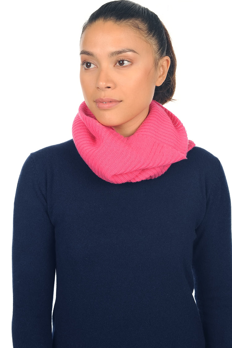Cerise in kasjmier dames - shocking roze - Mahogany