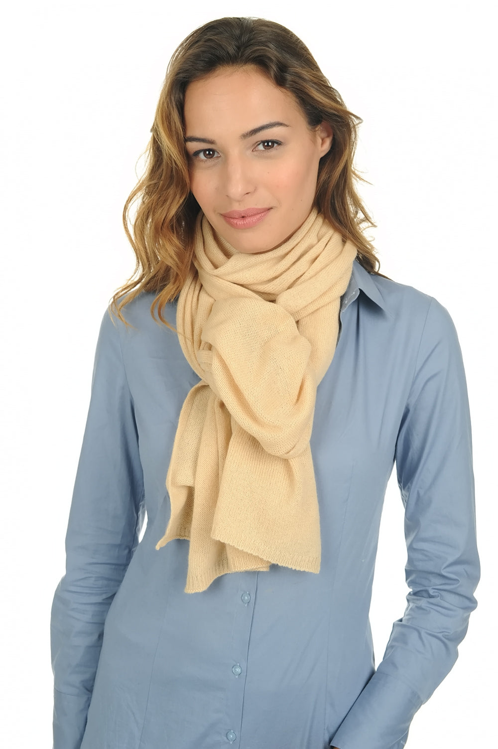 Miaou in kasjmier unisex - honey - Mahogany