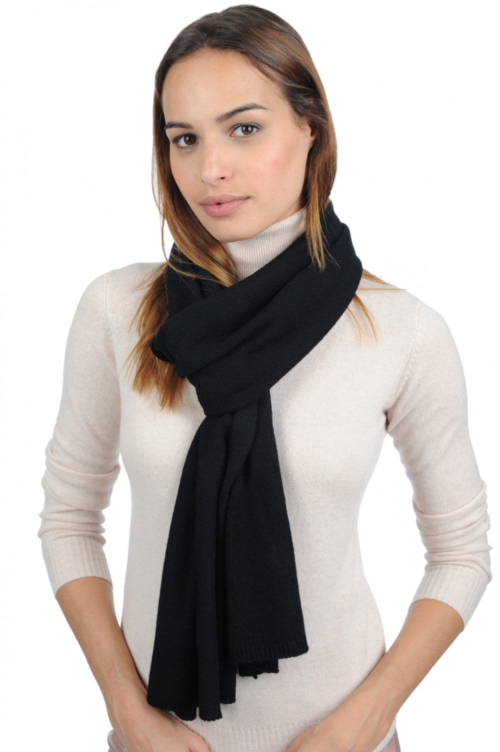 Miaou in kasjmier unisex - zwart - Mahogany