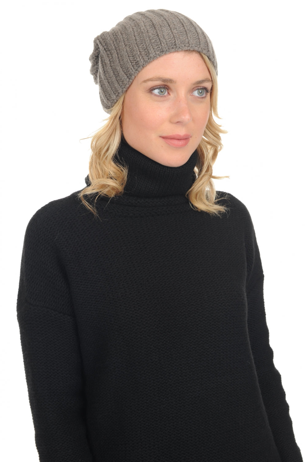 Youpie in kasjmier unisex - marmotte gemêleerd - Mahogany
