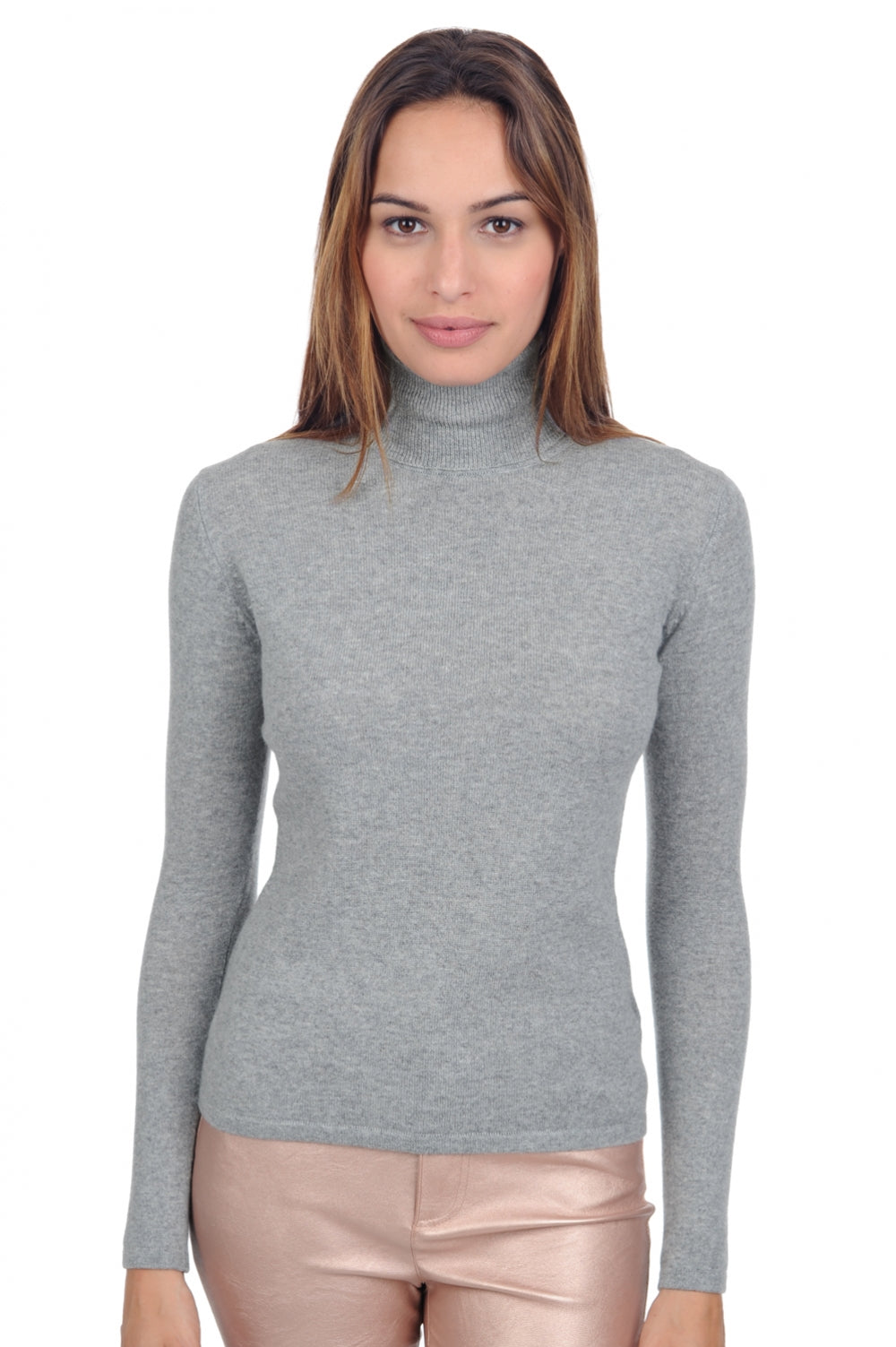 Jade Premium kasjmier dames - premium flanell - Mahogany