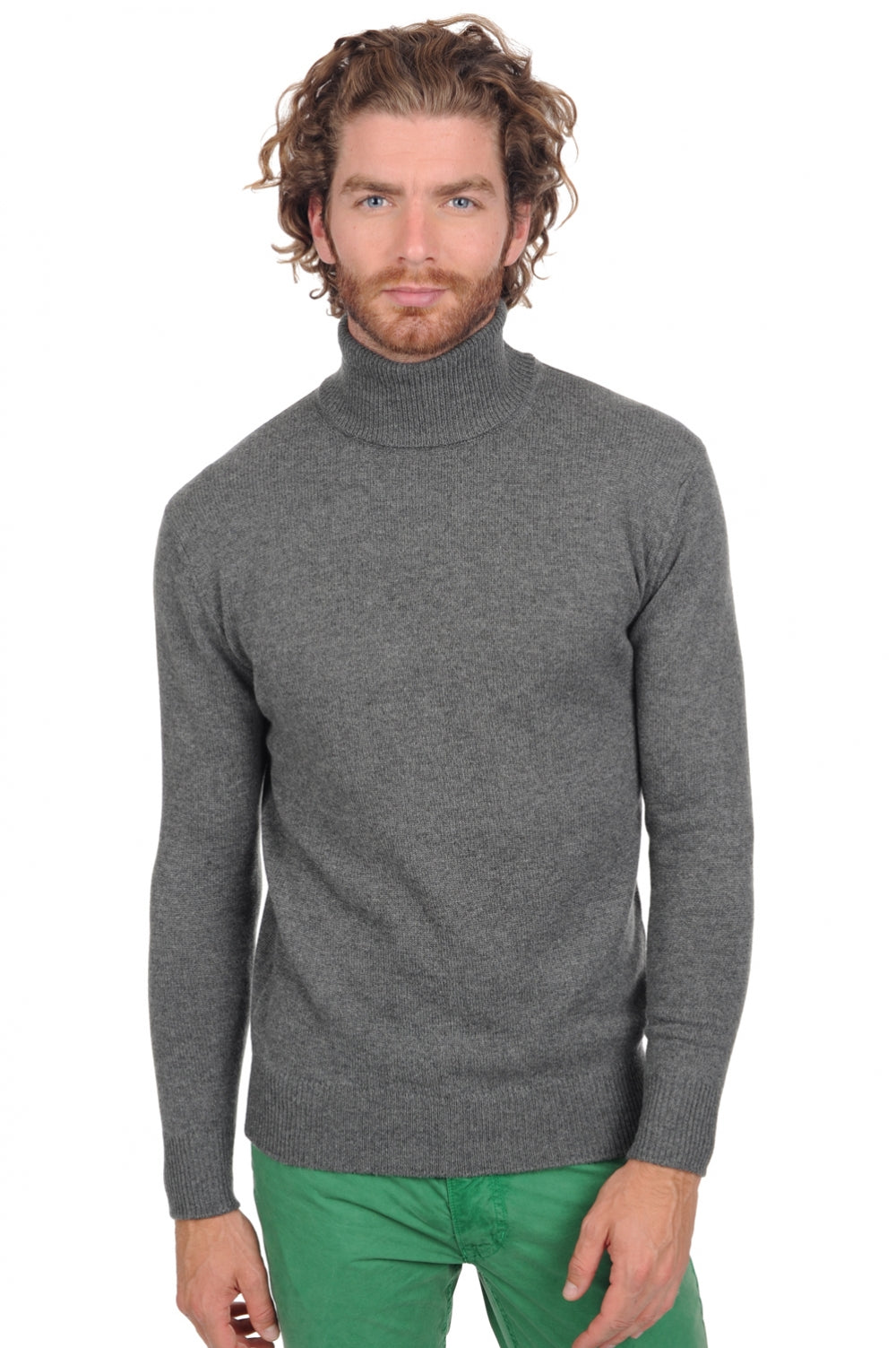 Edgar 4F Premium in kasjmier heren - premium graphite - Mahogany