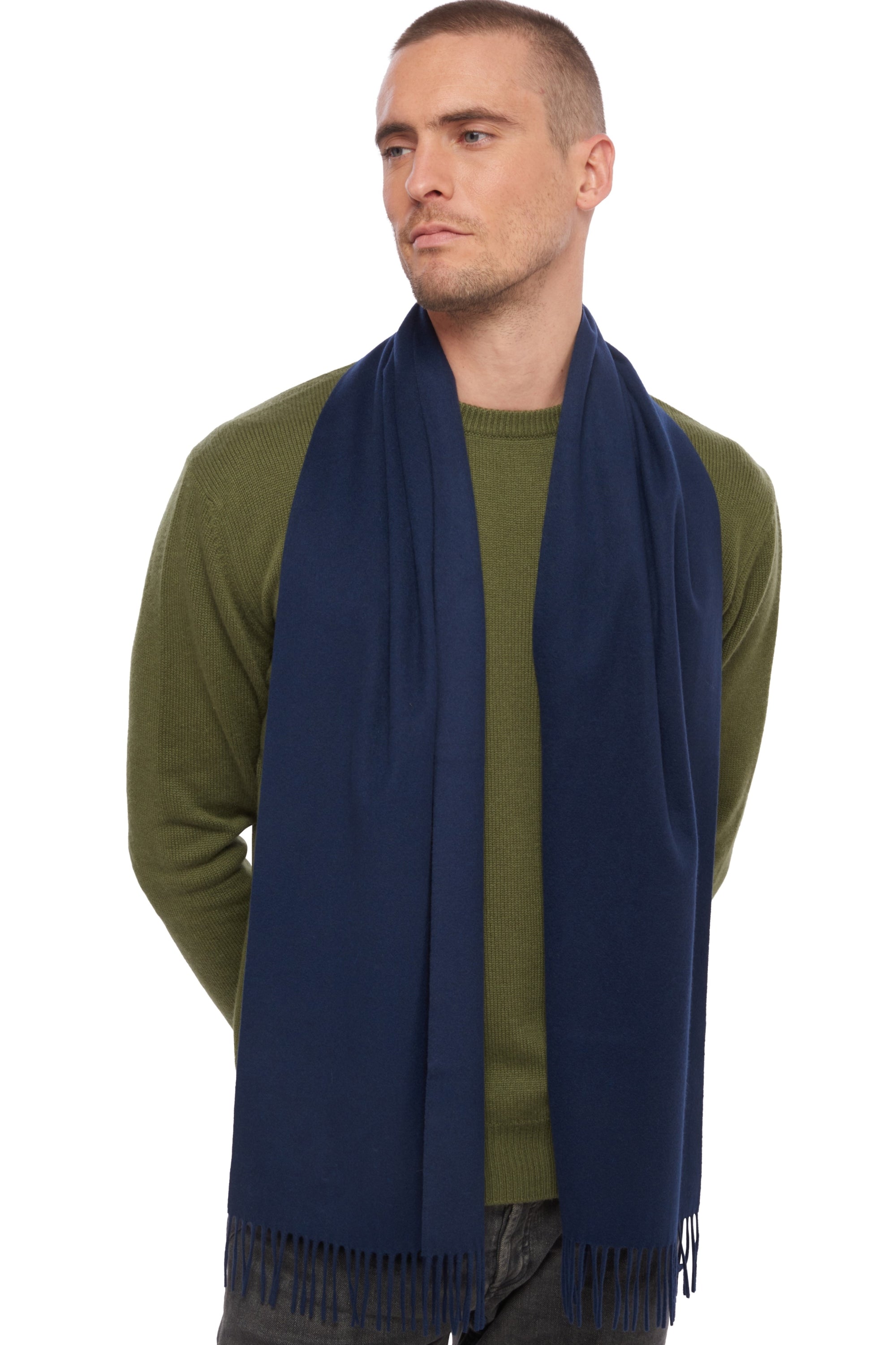 VicunaZak in gemengde vicuña - navy - Mahogany
