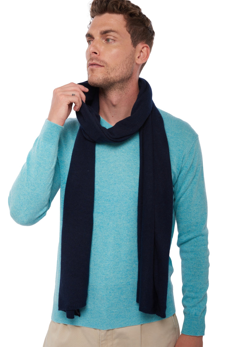 Miaou in kasjmier unisex - donker marine - Mahogany