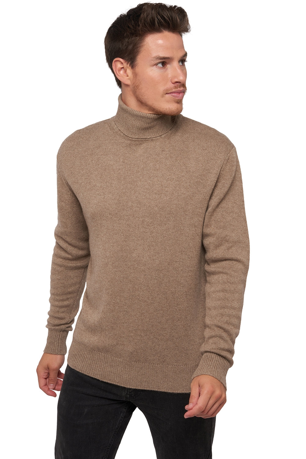 Edgar 4F in kasjmier heren - natural brown - Mahogany