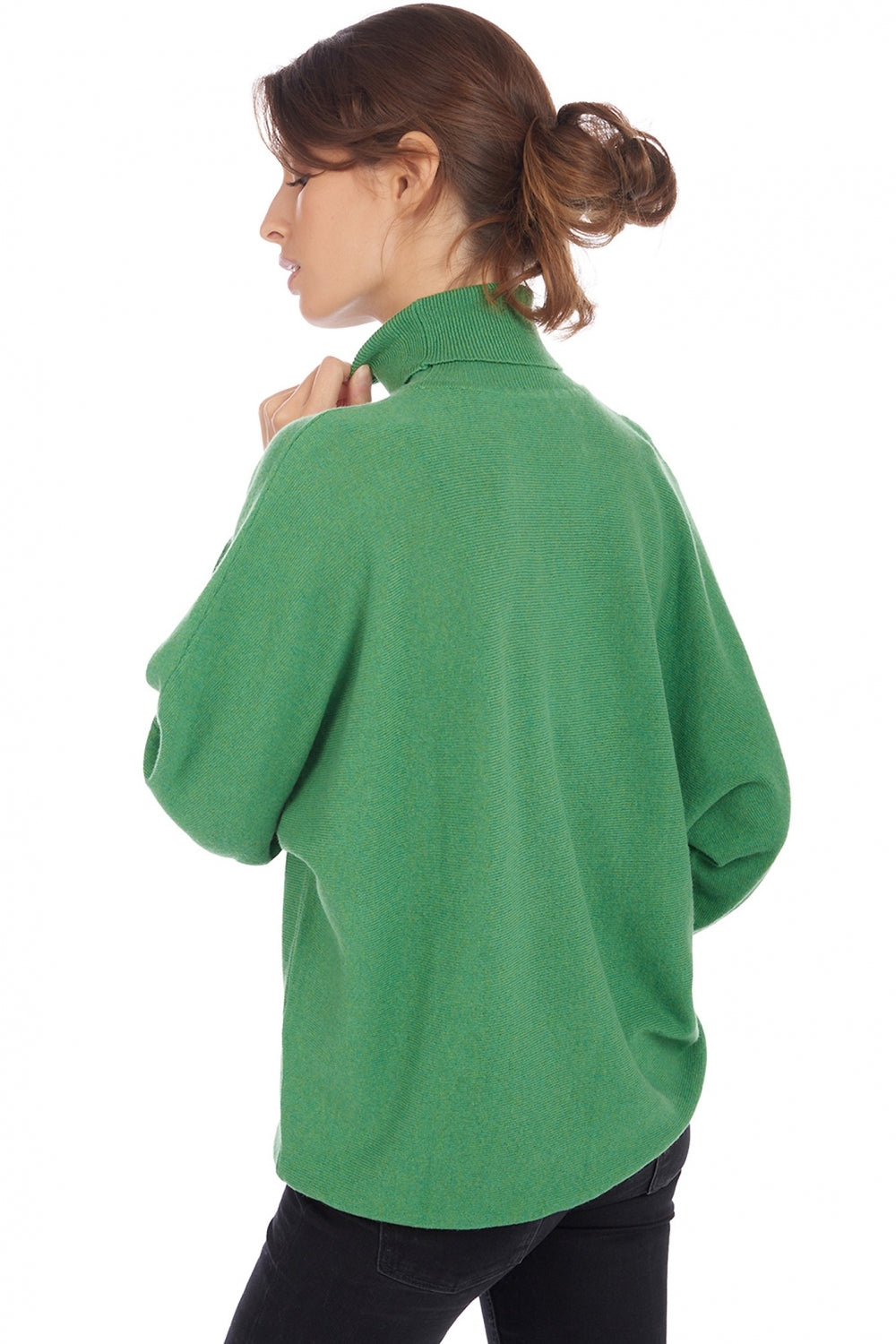 Amarillo en cachemire femme - Vue 1 - basil - Mahogany
