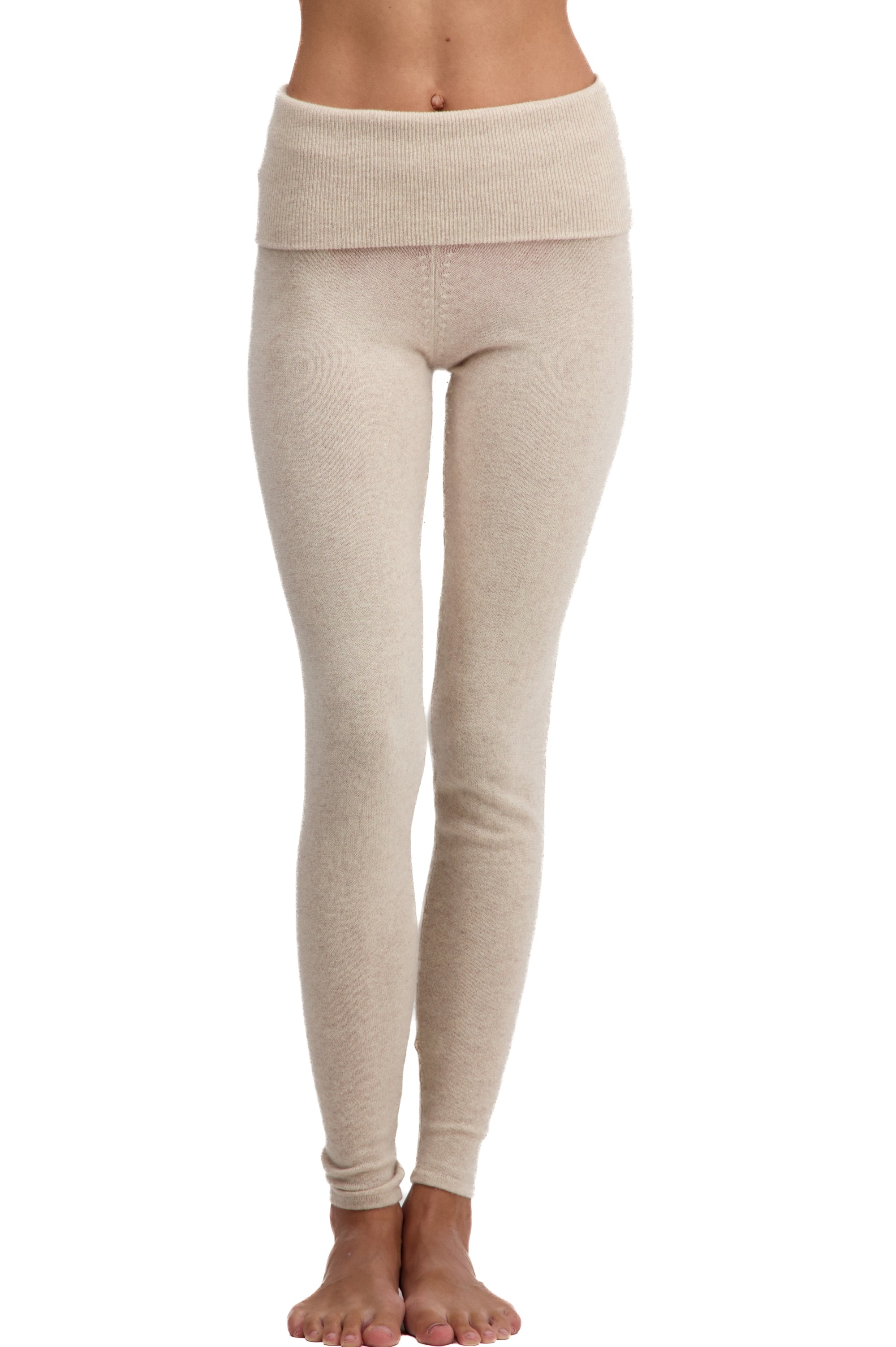 Shirley in kasjmier dames - natural beige - Mahogany