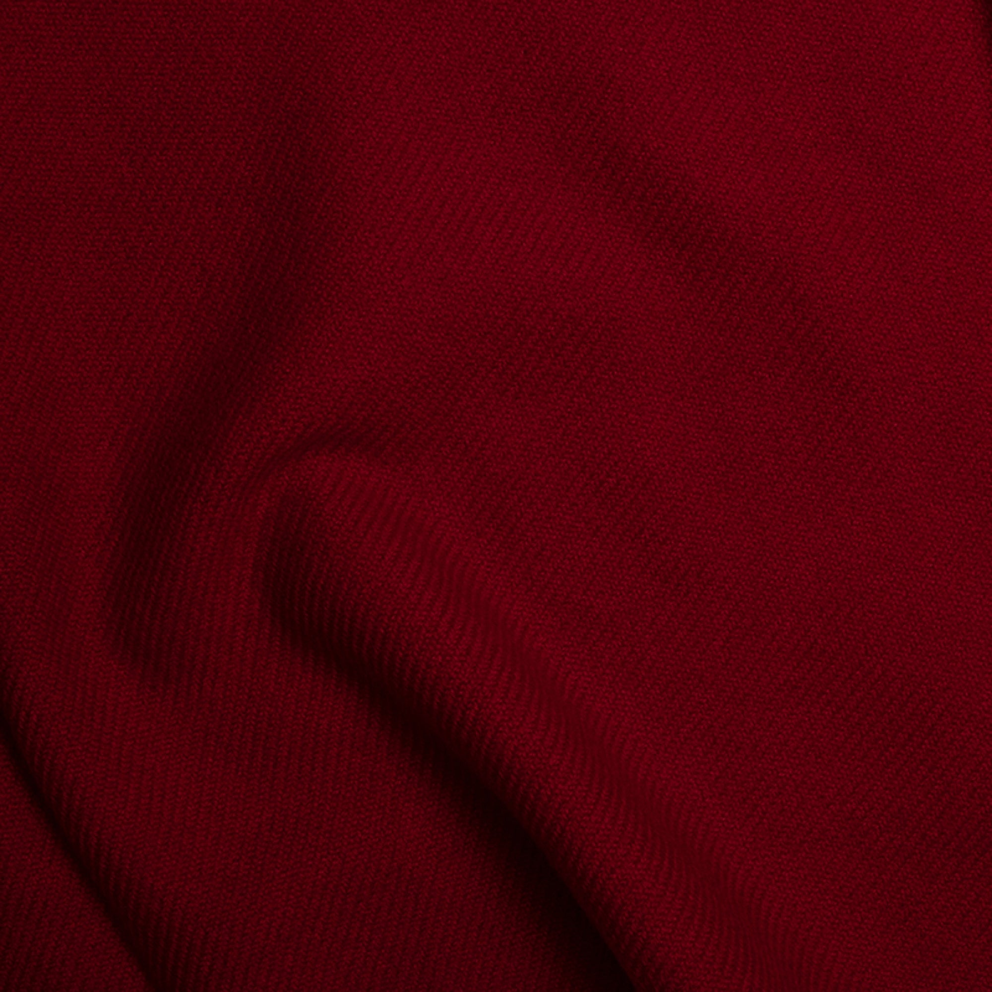 Toodoo Plain M in gemengd kasjmier - diep rood - Mahogany
