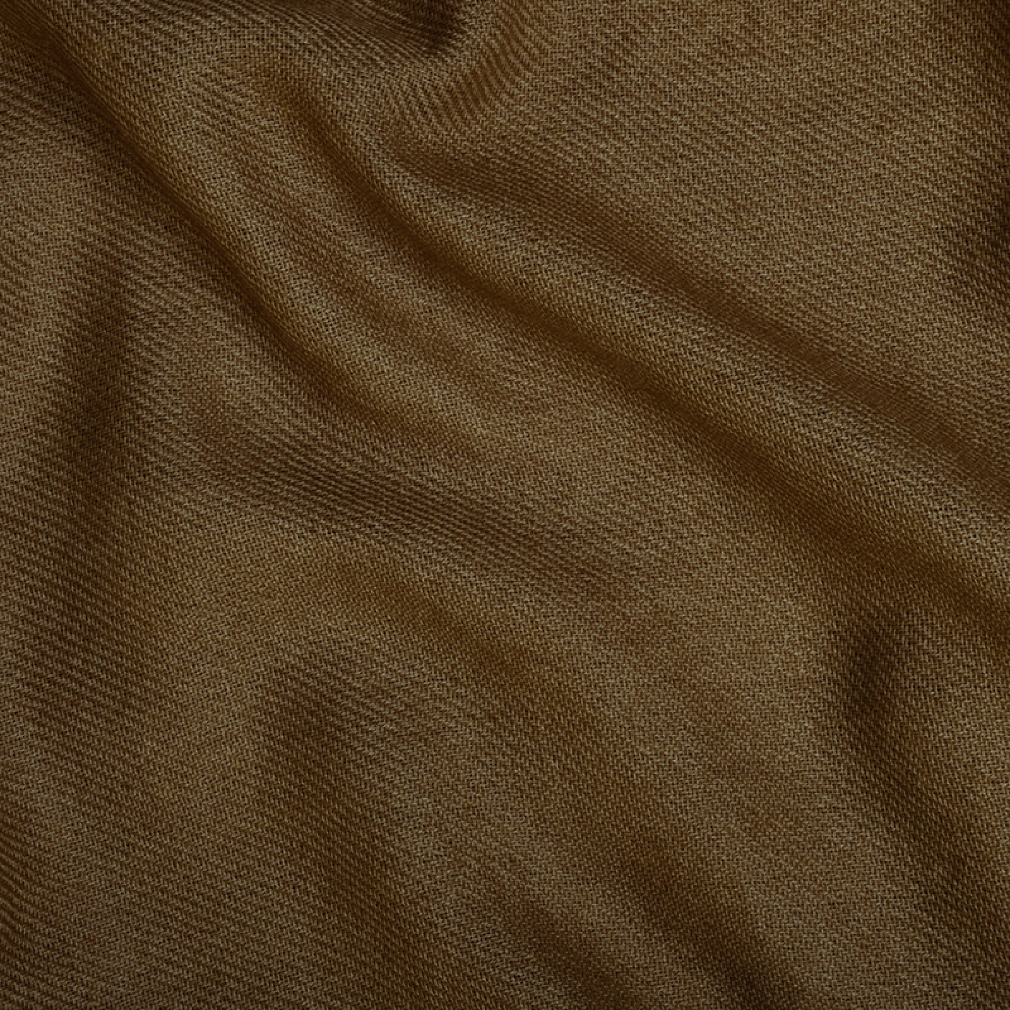 Toodoo Plain XL in gemengd kasjmier - brons - Mahogany