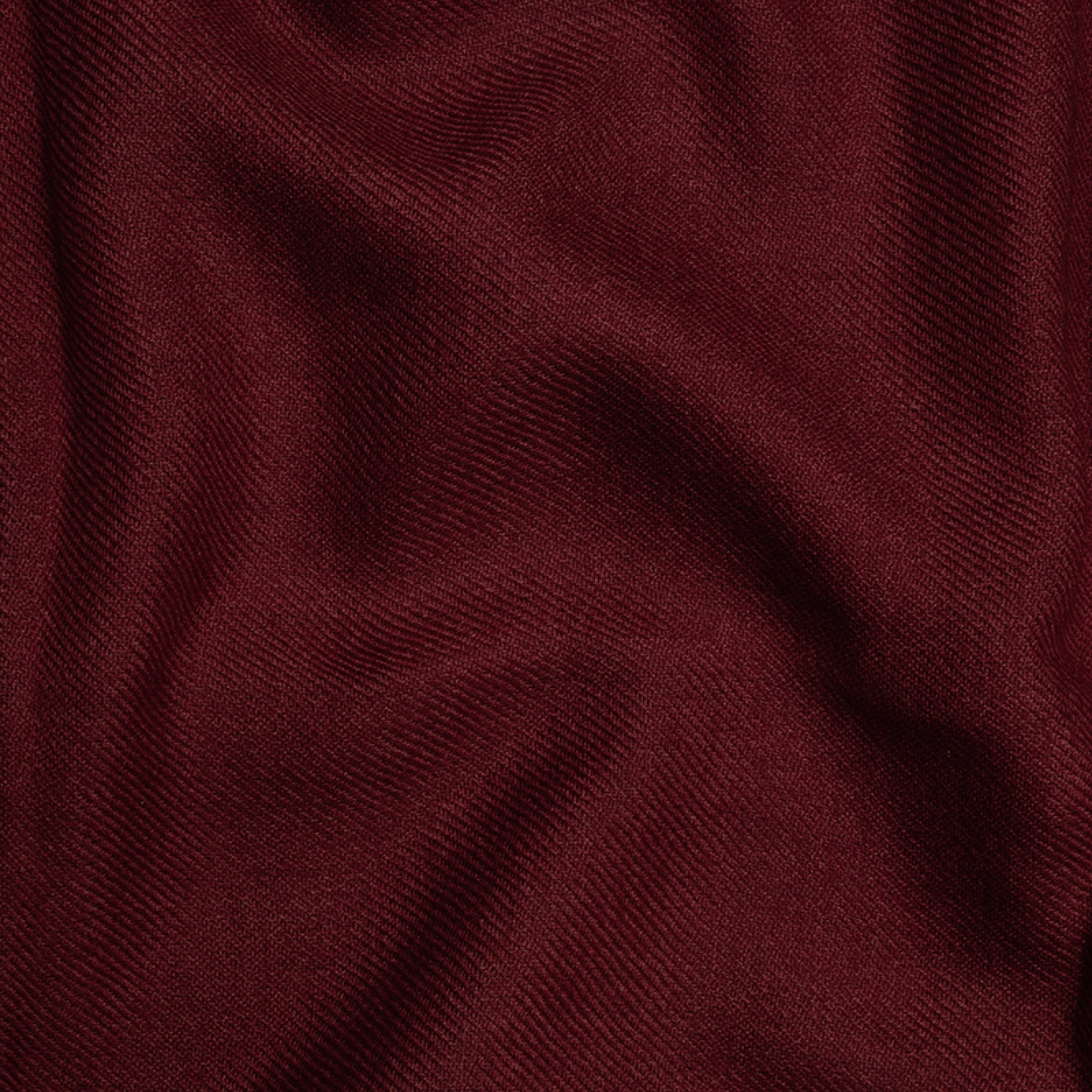 Toodoo Plain XL in gemengd kasjmier - diep koperrood - Mahogany