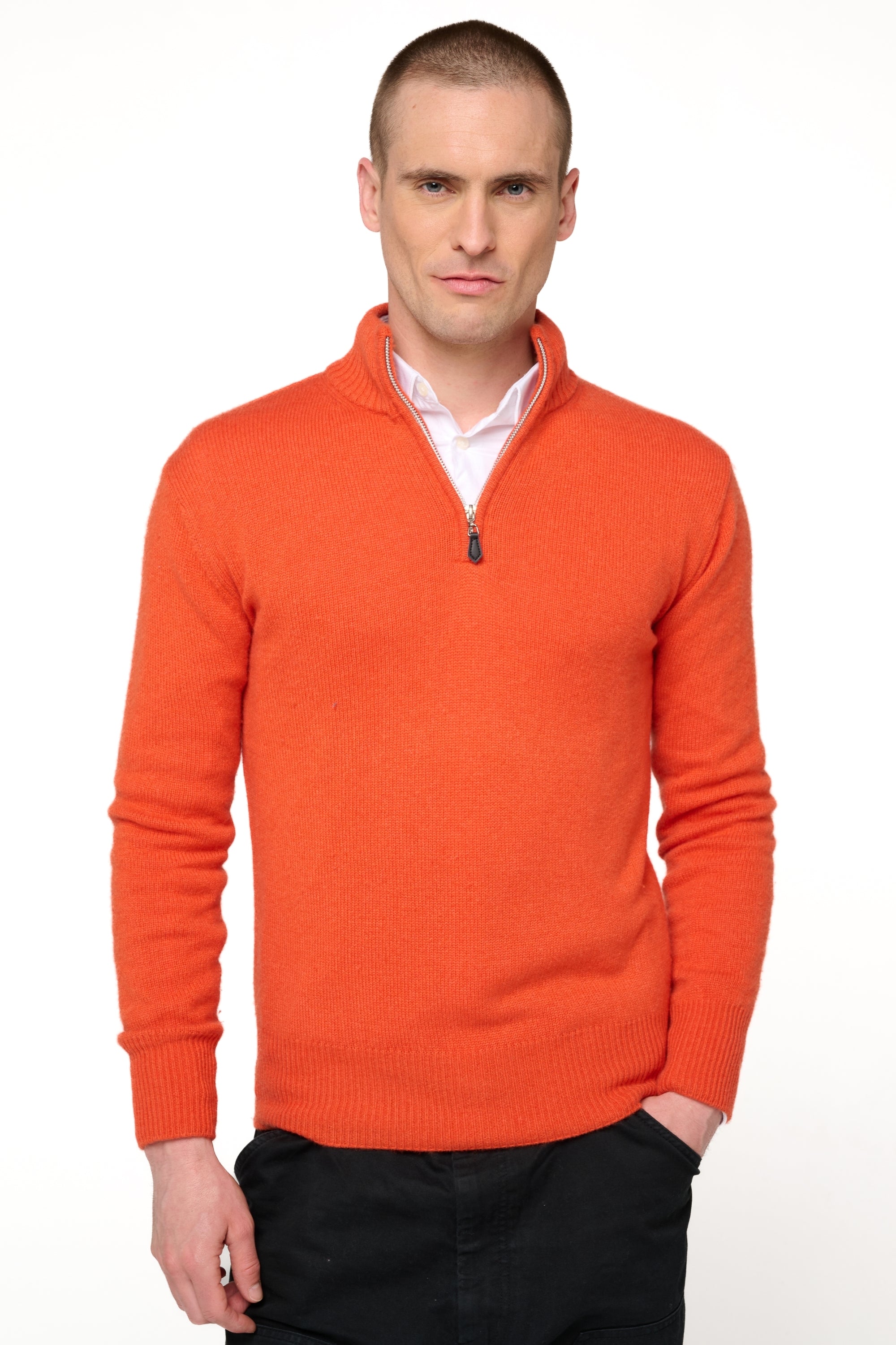 Donovan kasjmier heren - satsuma - Mahogany