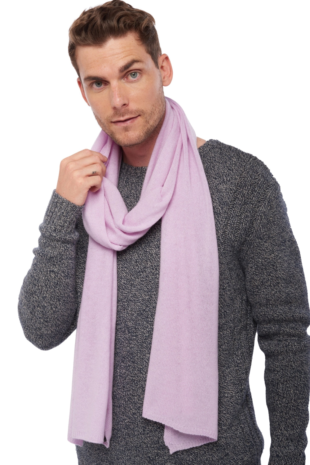 Miaou in kasjmier unisex - lila - Mahogany