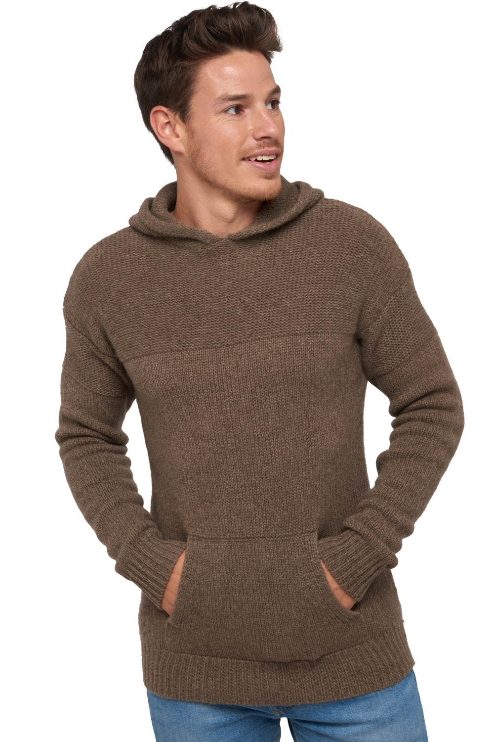 Wayne in yak heren - marmotte naturel - Mahogany