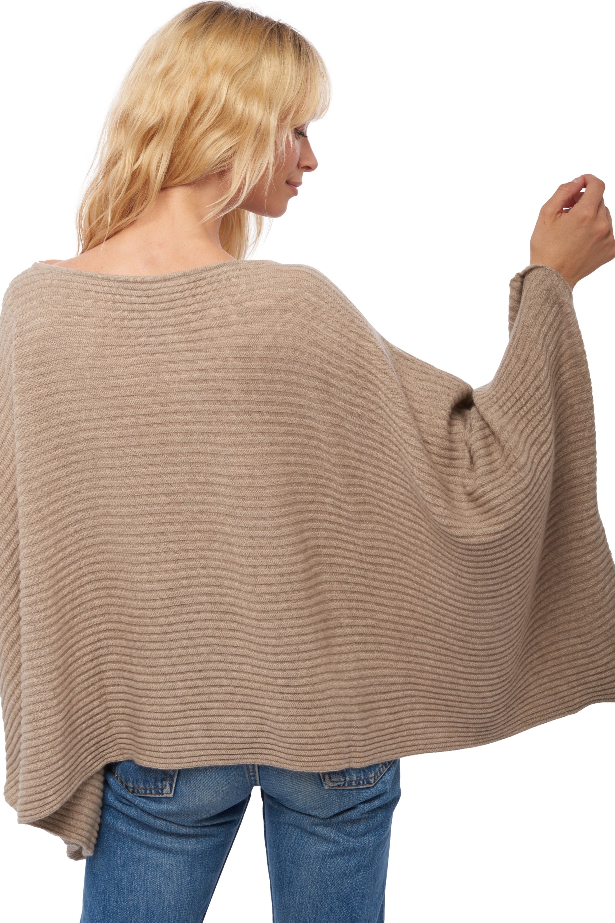 Veel en cachemire femme - Vue 1 - natural brown - Mahogany