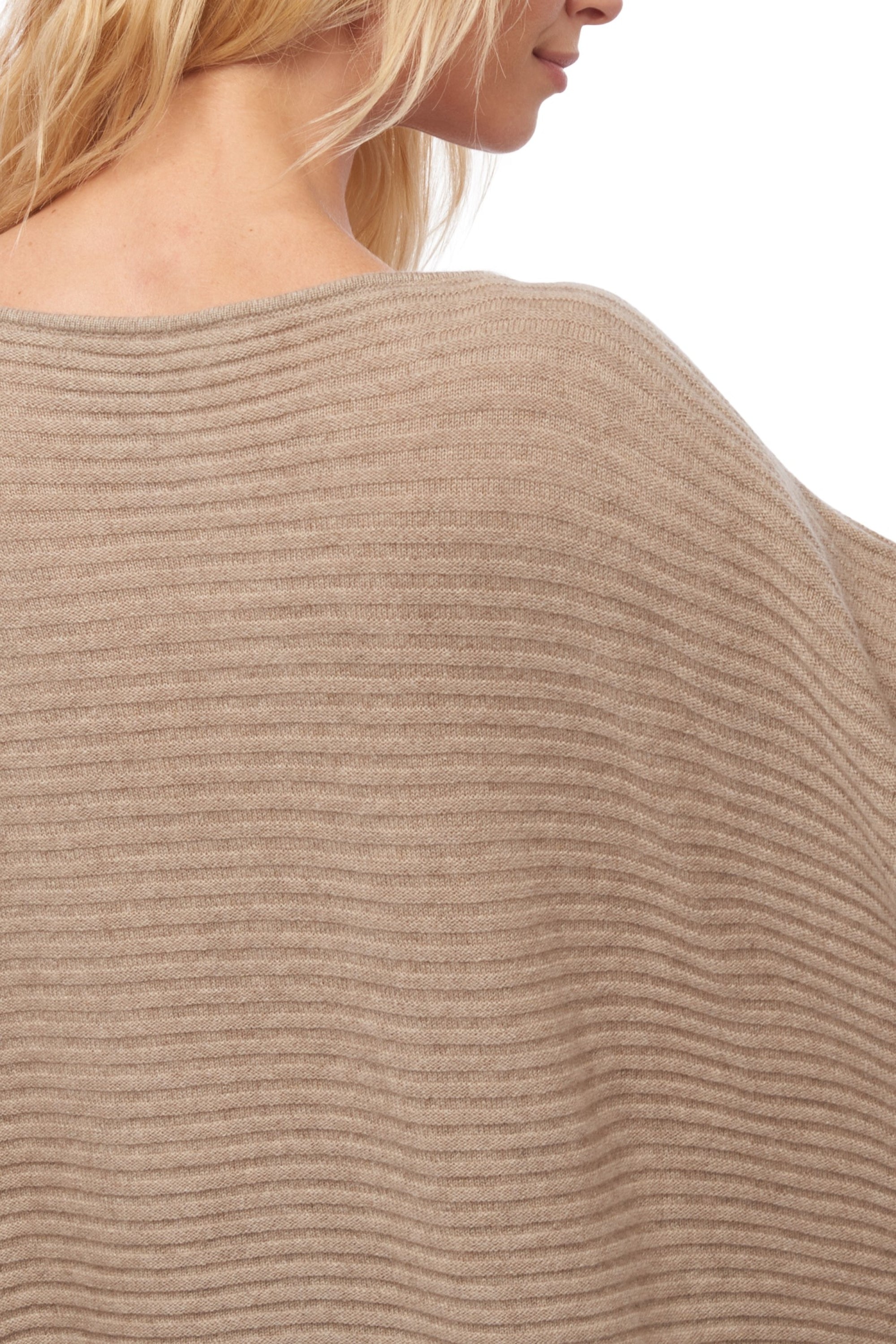 Veel en cachemire femme - Vue 3 - natural brown - Mahogany
