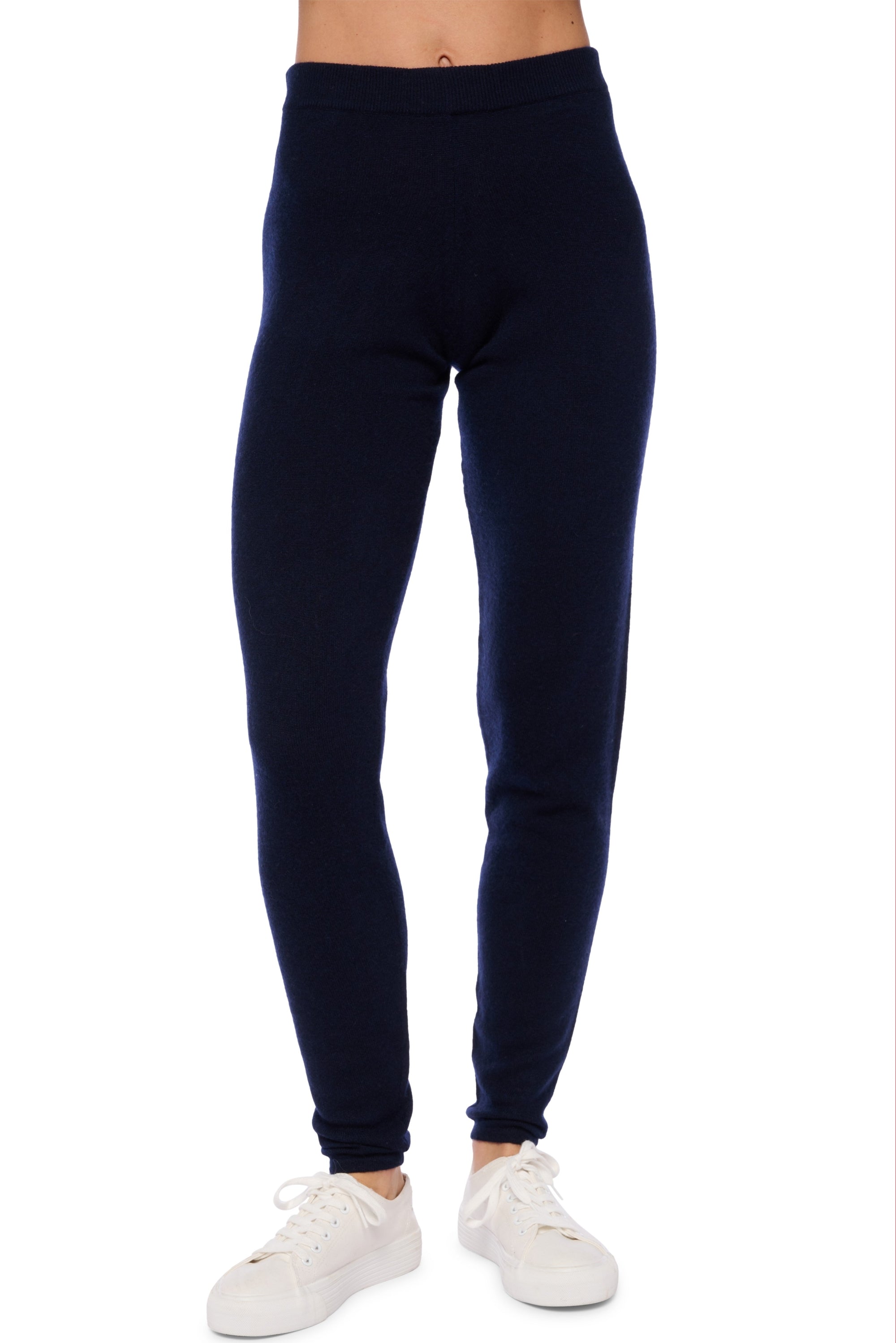 Legging in kasjmier, 100% kasjmier, dames, aansluitende pasvorm, normaal / 2 en 4 draden, normaal breisel, Mahogany