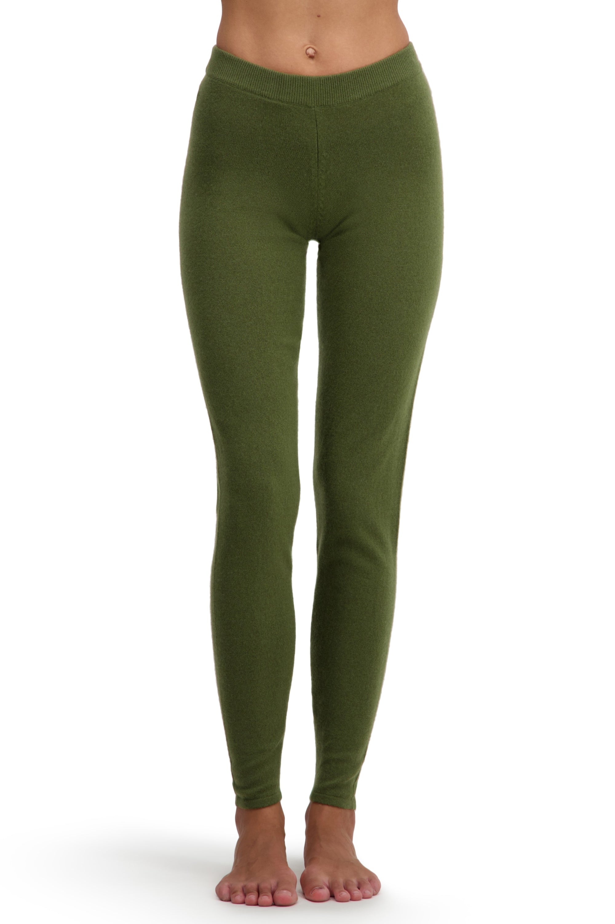 Tadasana in kasjmier voor dames - olive - Mahogany