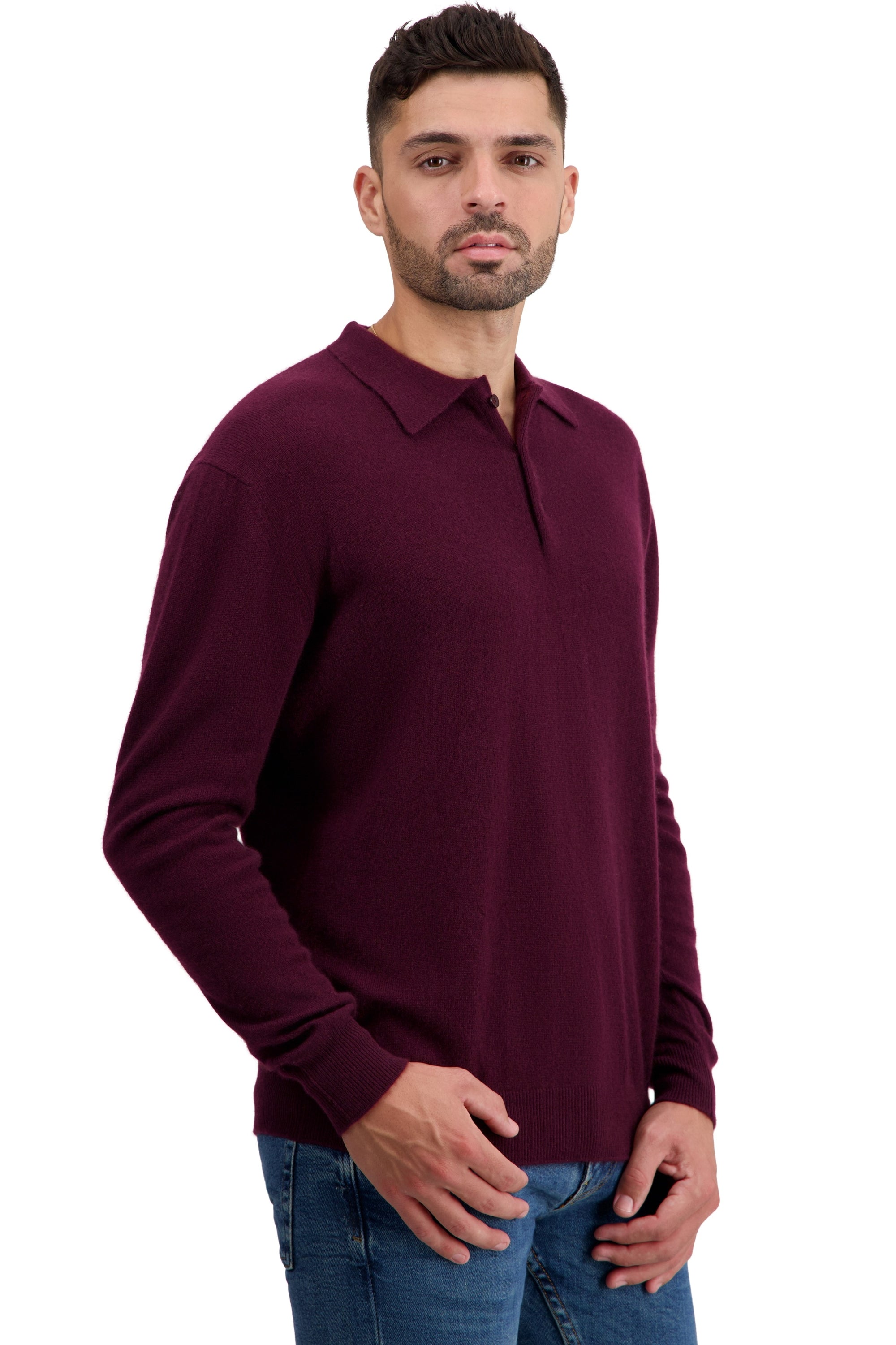 Tarn in kasjmier heren - bordeaux - Mahogany