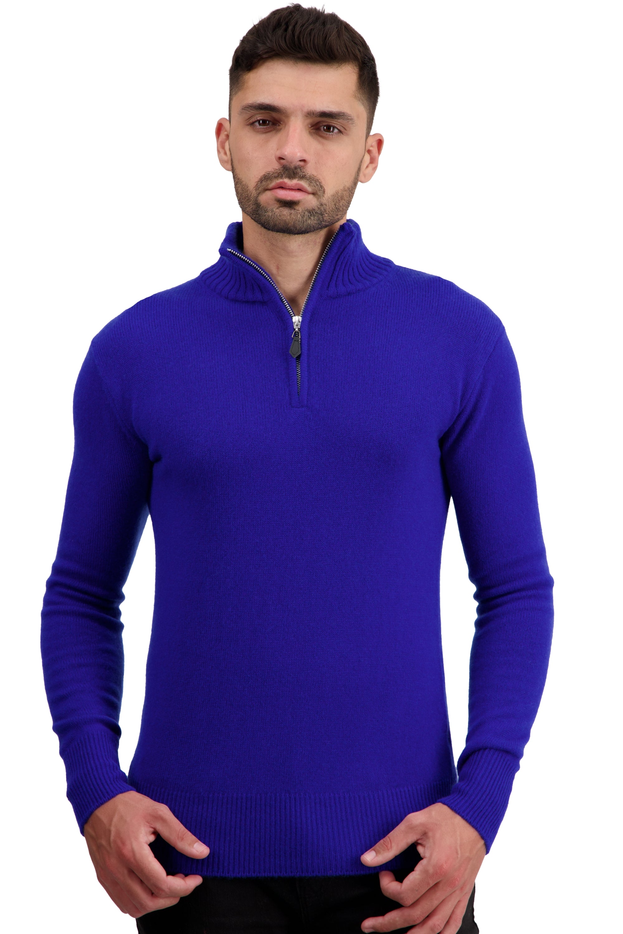 Donovan kasjmier trui heren - regata blauw - Mahogany
