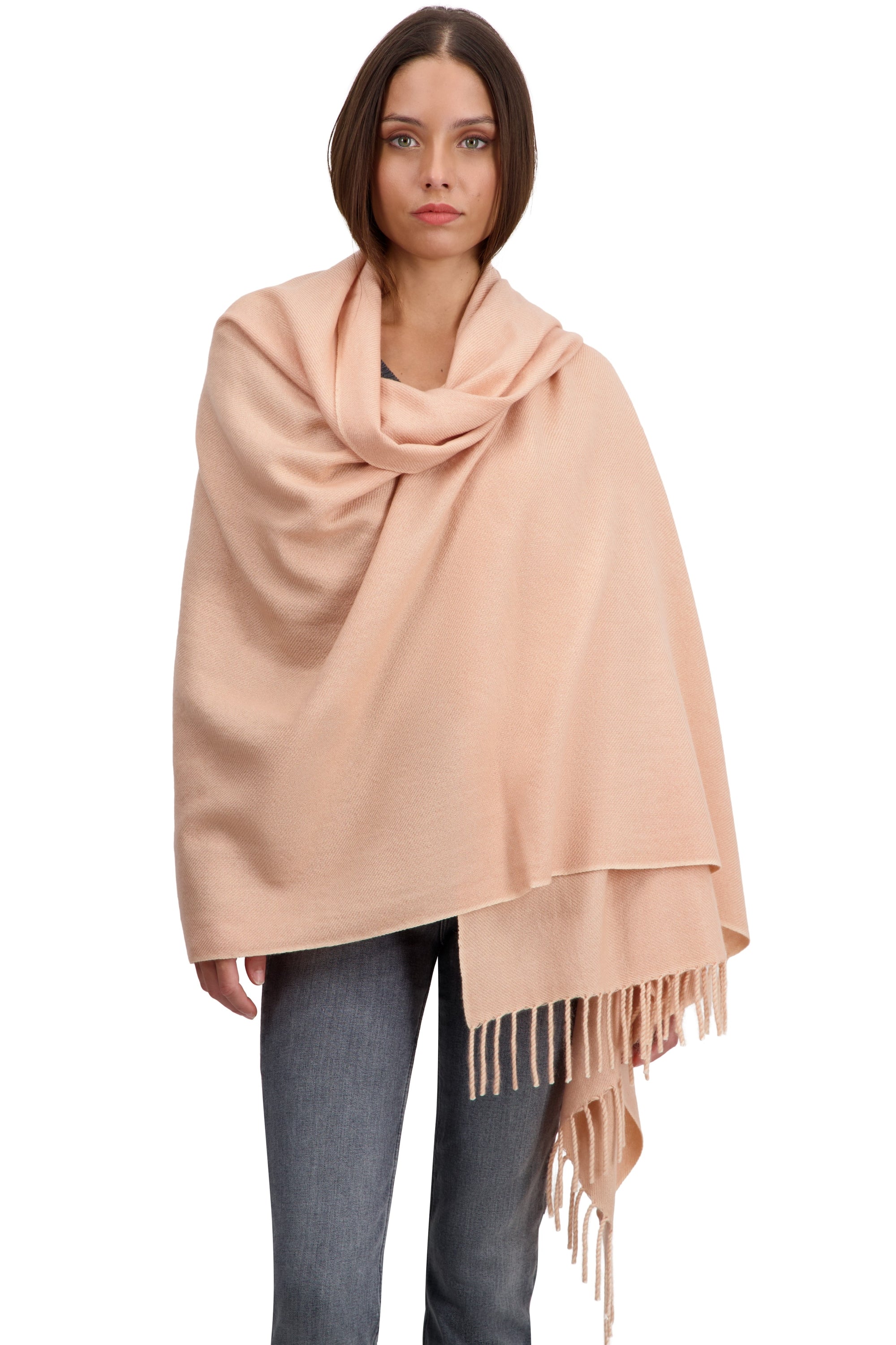 Niry in kasjmier dames - Nude - Mahogany
