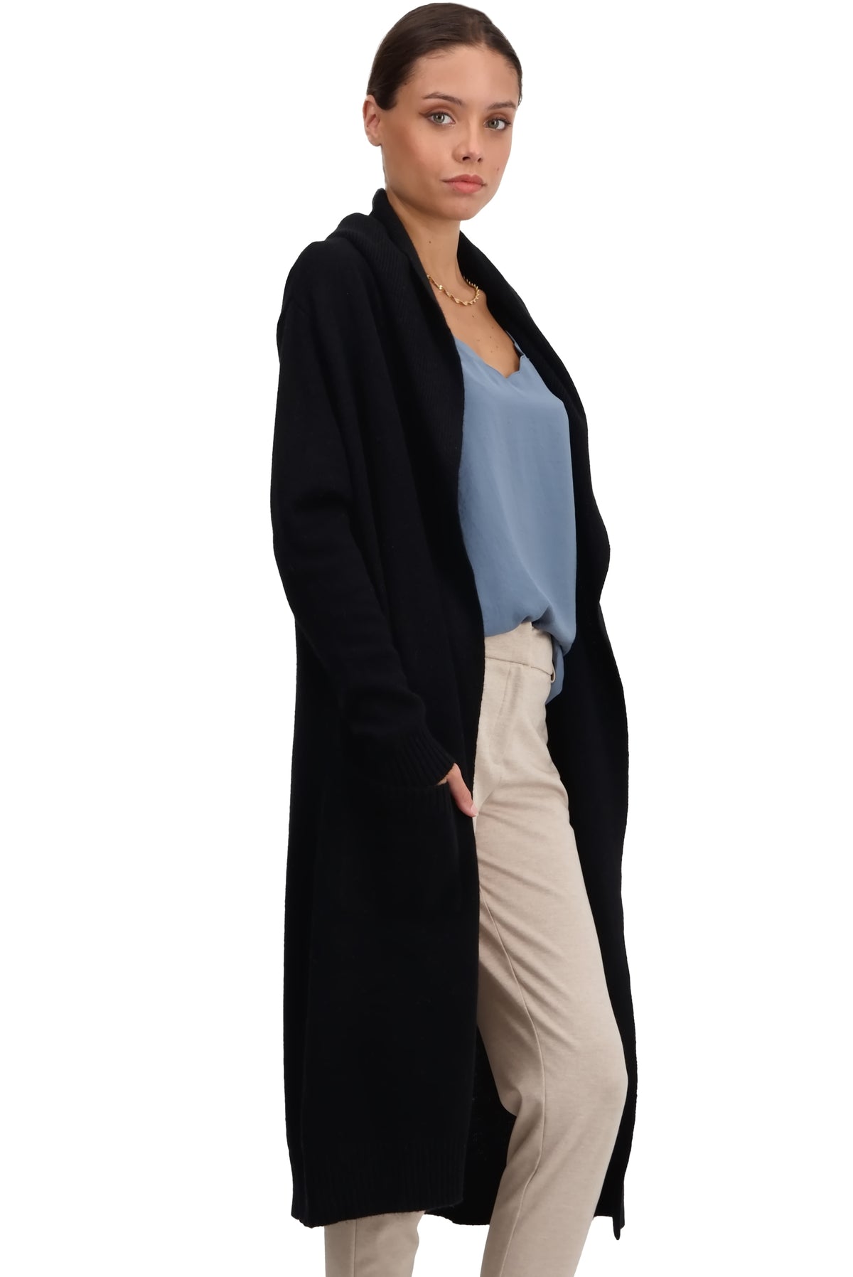 Thonon en cachemire femme - Vue 1 - noir - Mahogany