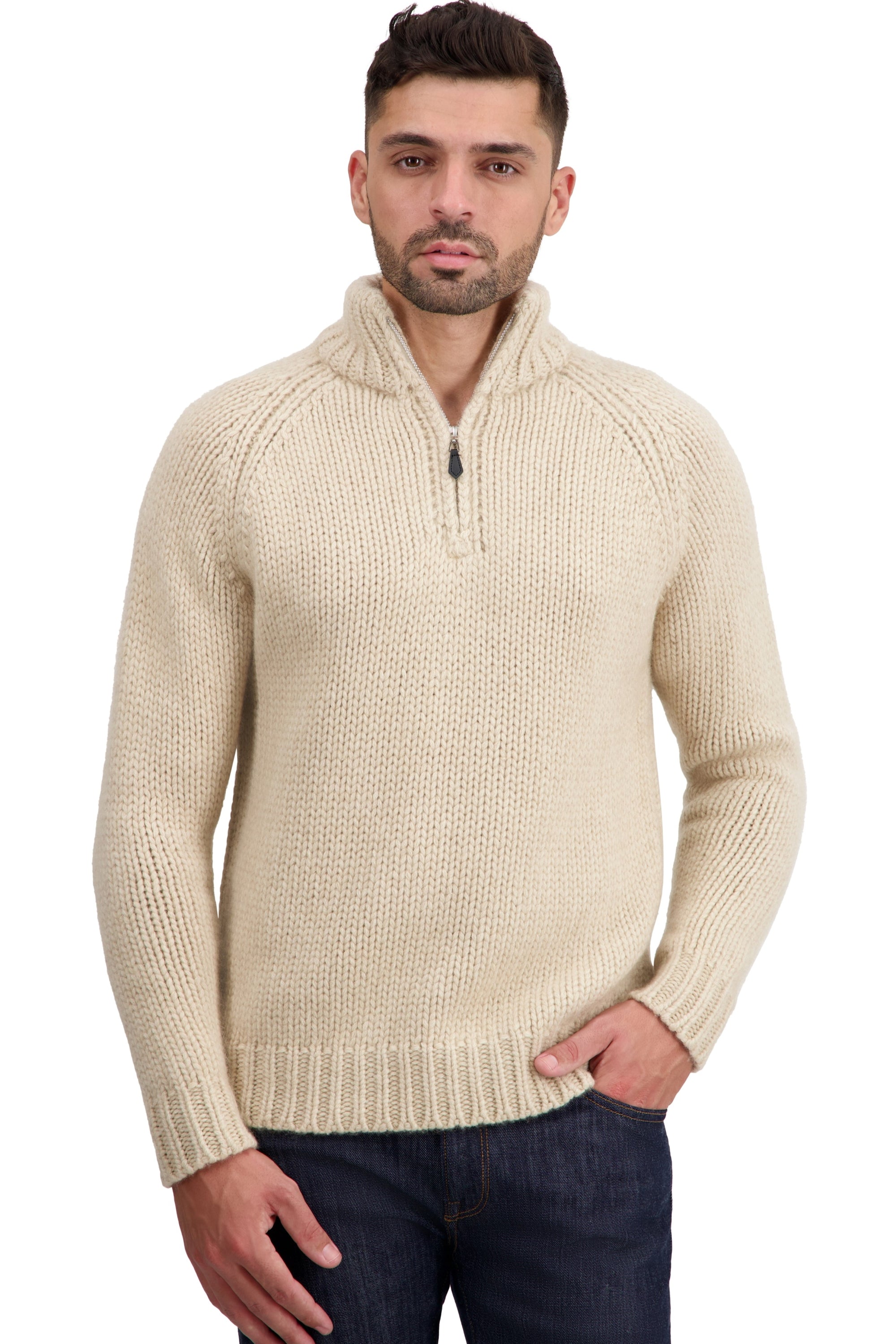 Tripoli in kasjmier voor heren - natural winter dawn / natural beige - Mahogany