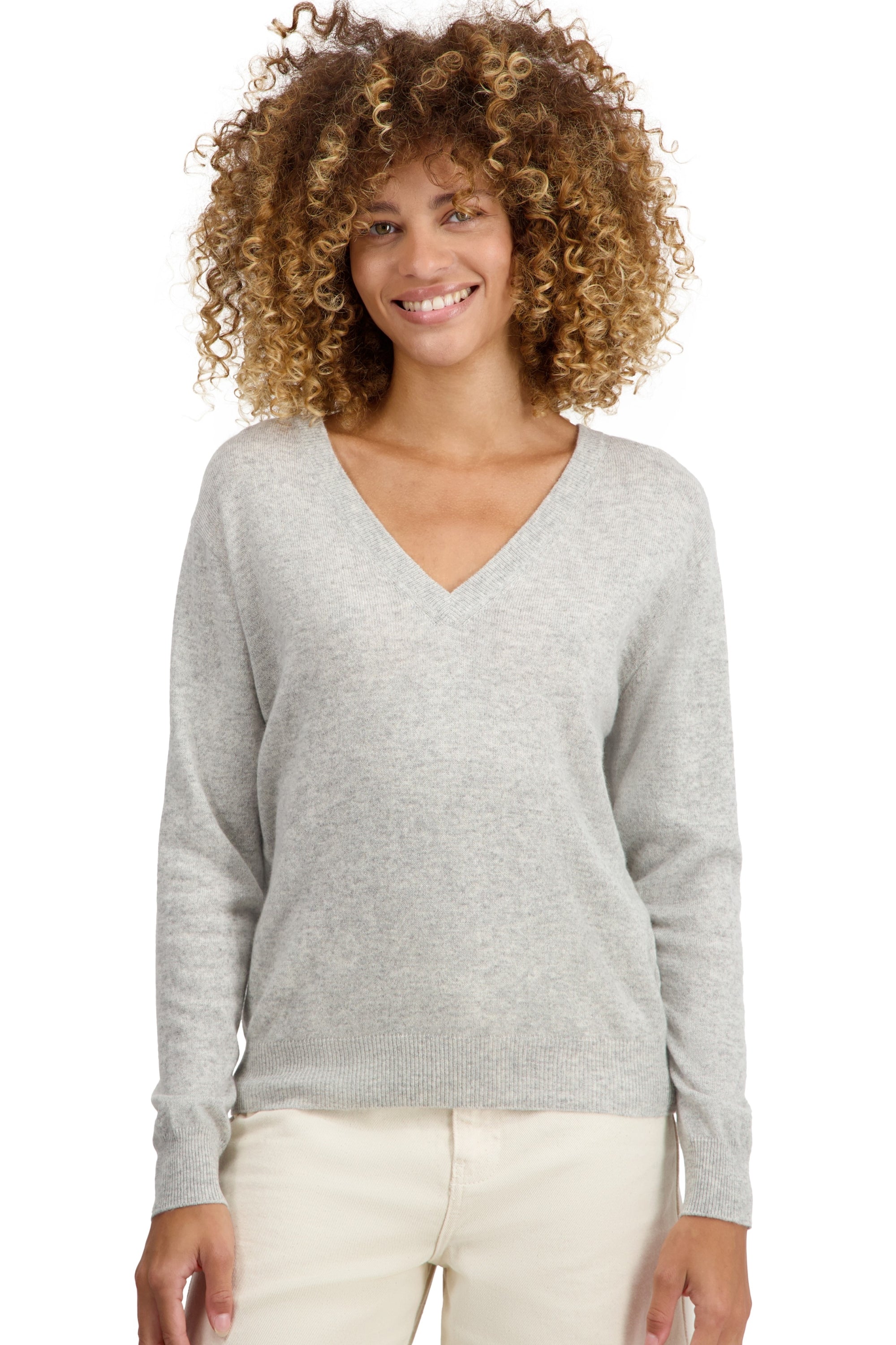Tornade kasjmier dames - gemêleerd flanel - Mahogany