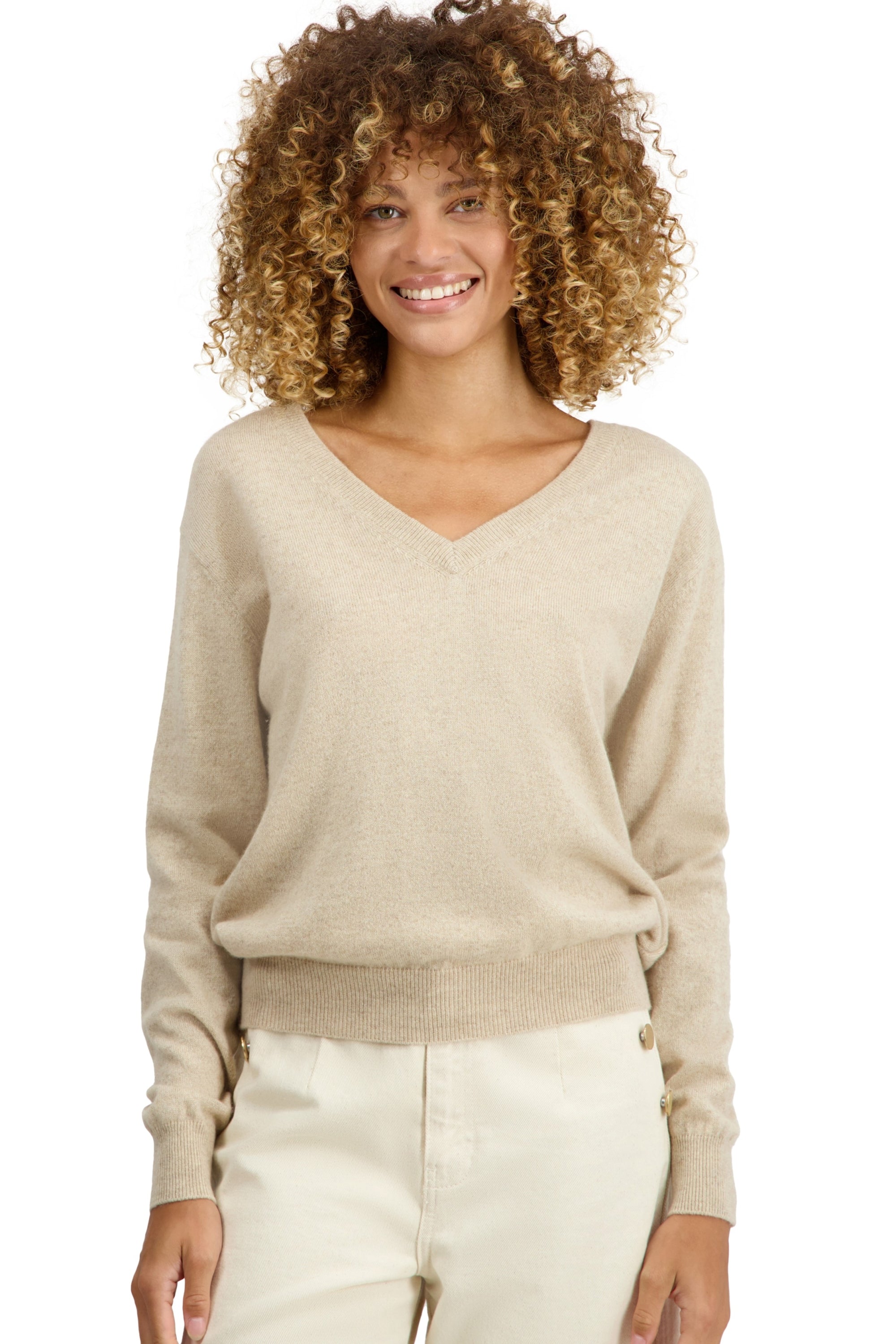 Tornade kasjmier dames - natural winter dawn - Mahogany