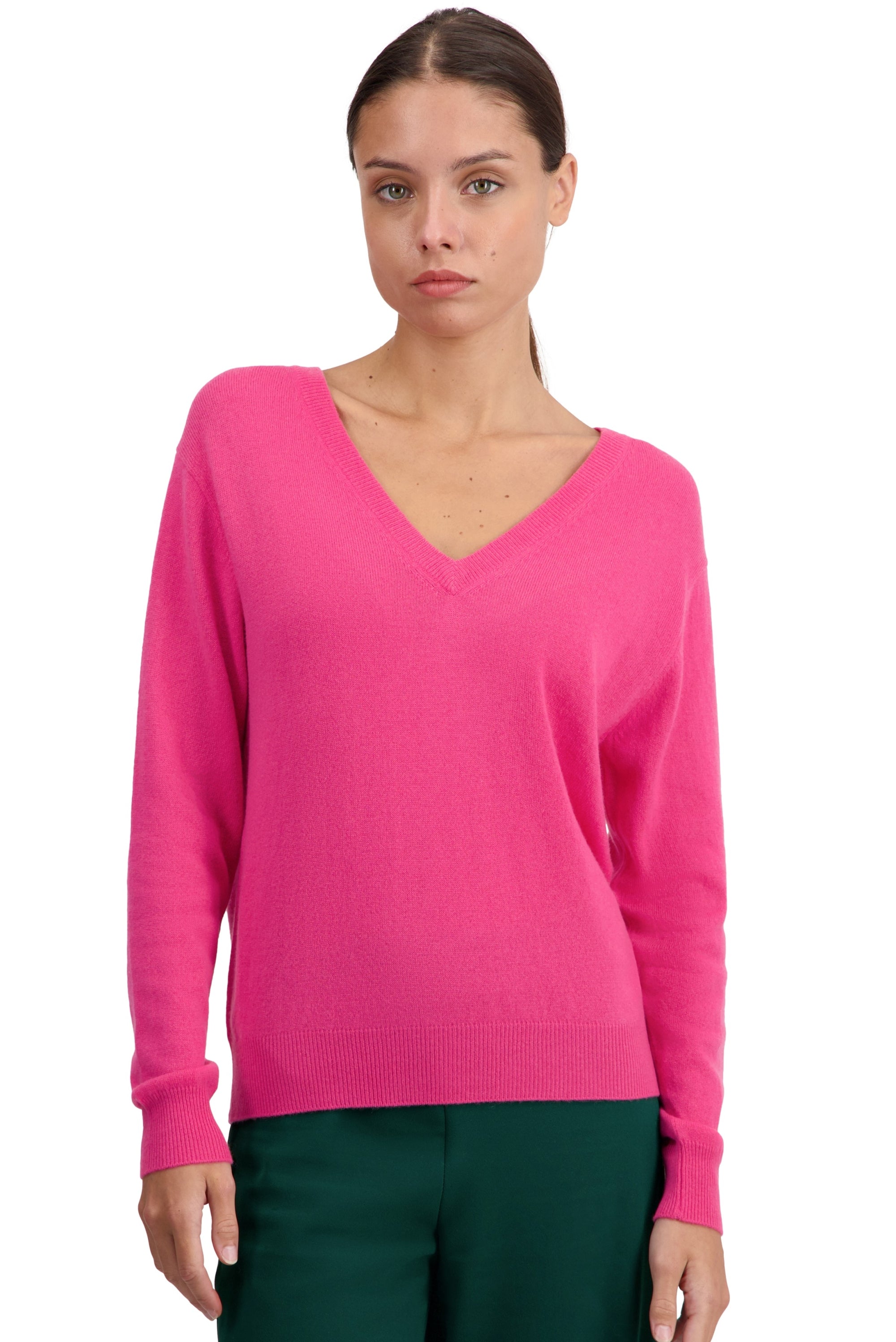 Tornade kasjmier dames - shocking roze - Mahogany