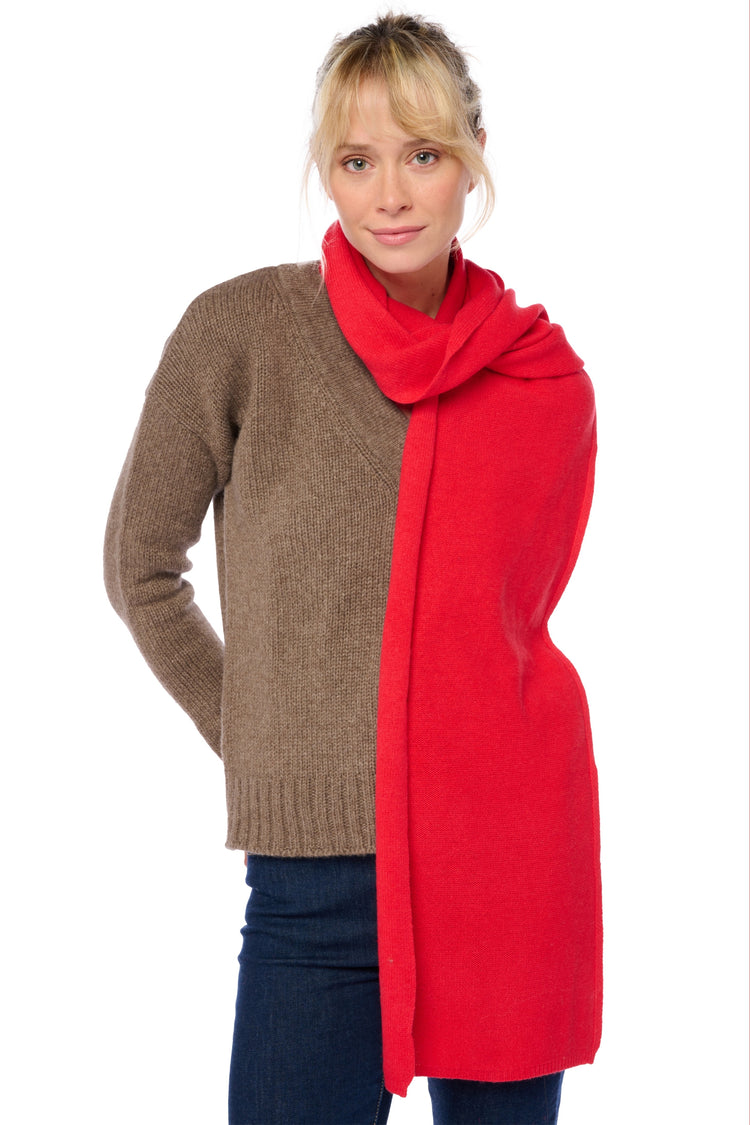 Yakozone in yak unisex - grenadine - Mahogany