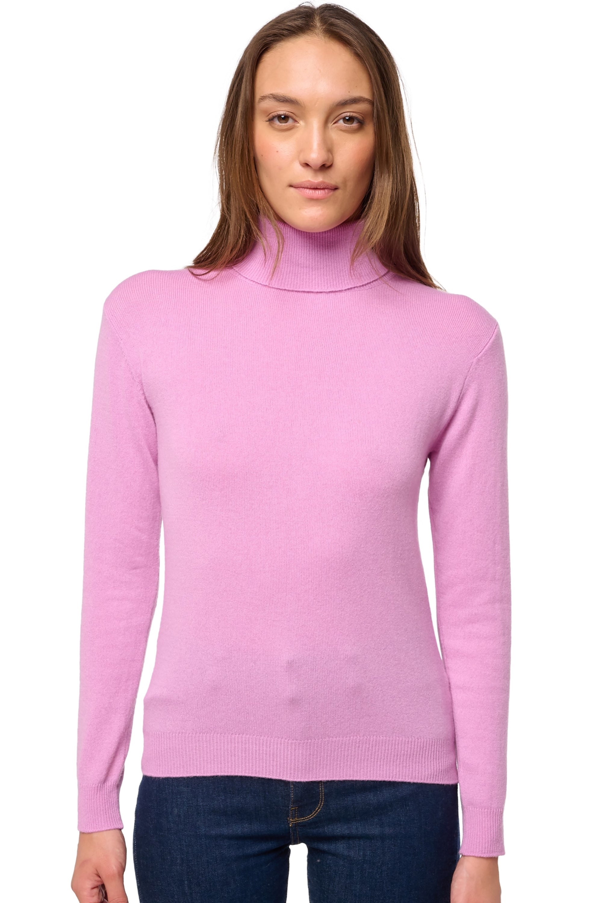Tale in kasjmier dames - winter rose - Mahogany
