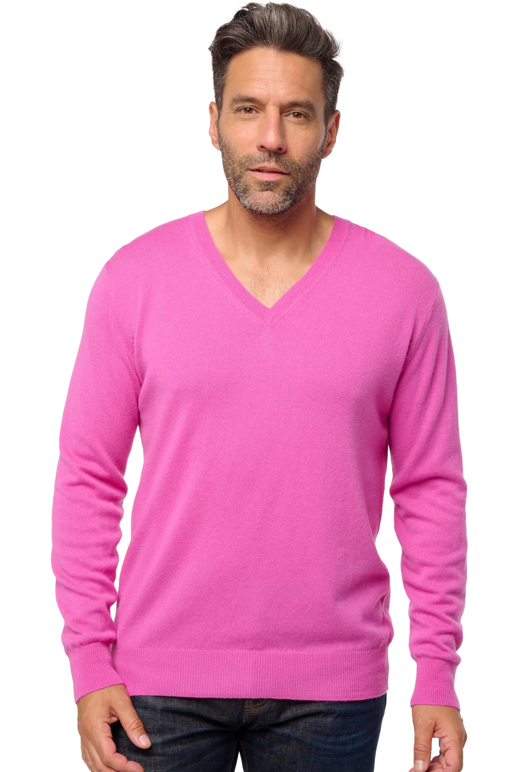 Tor in kasjmier heren - magenta pink - Mahogany