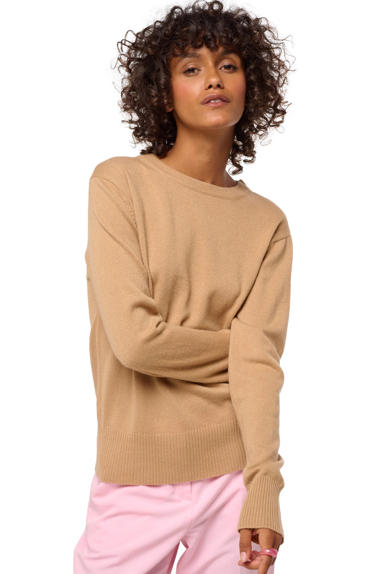 Daria in kasjmier dames - Weergave 2 - camel - Mahogany