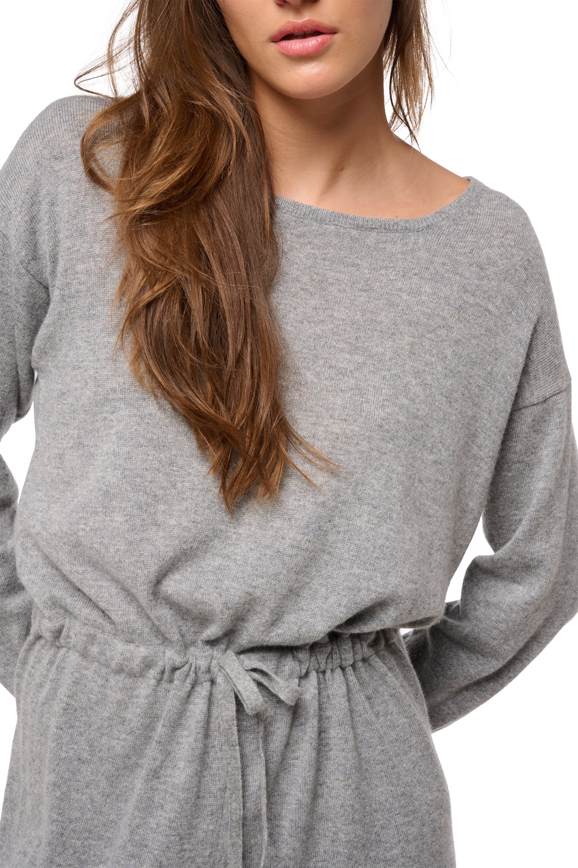 Doramaar en cachemire femme - Vue 2 - gris chiné - Mahogany