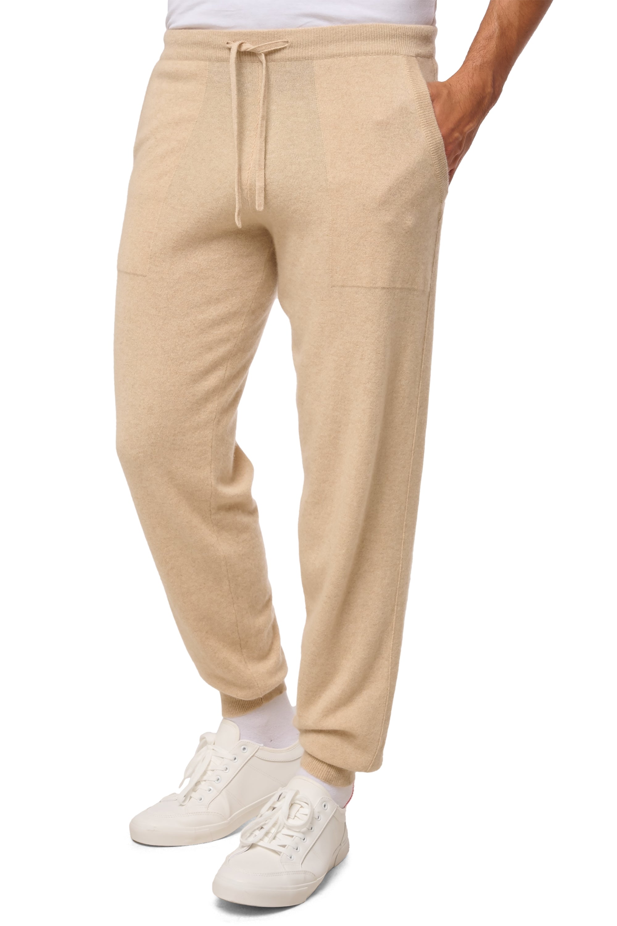 Sanaga in kasjmier voor heren - natural beige - Mahogany