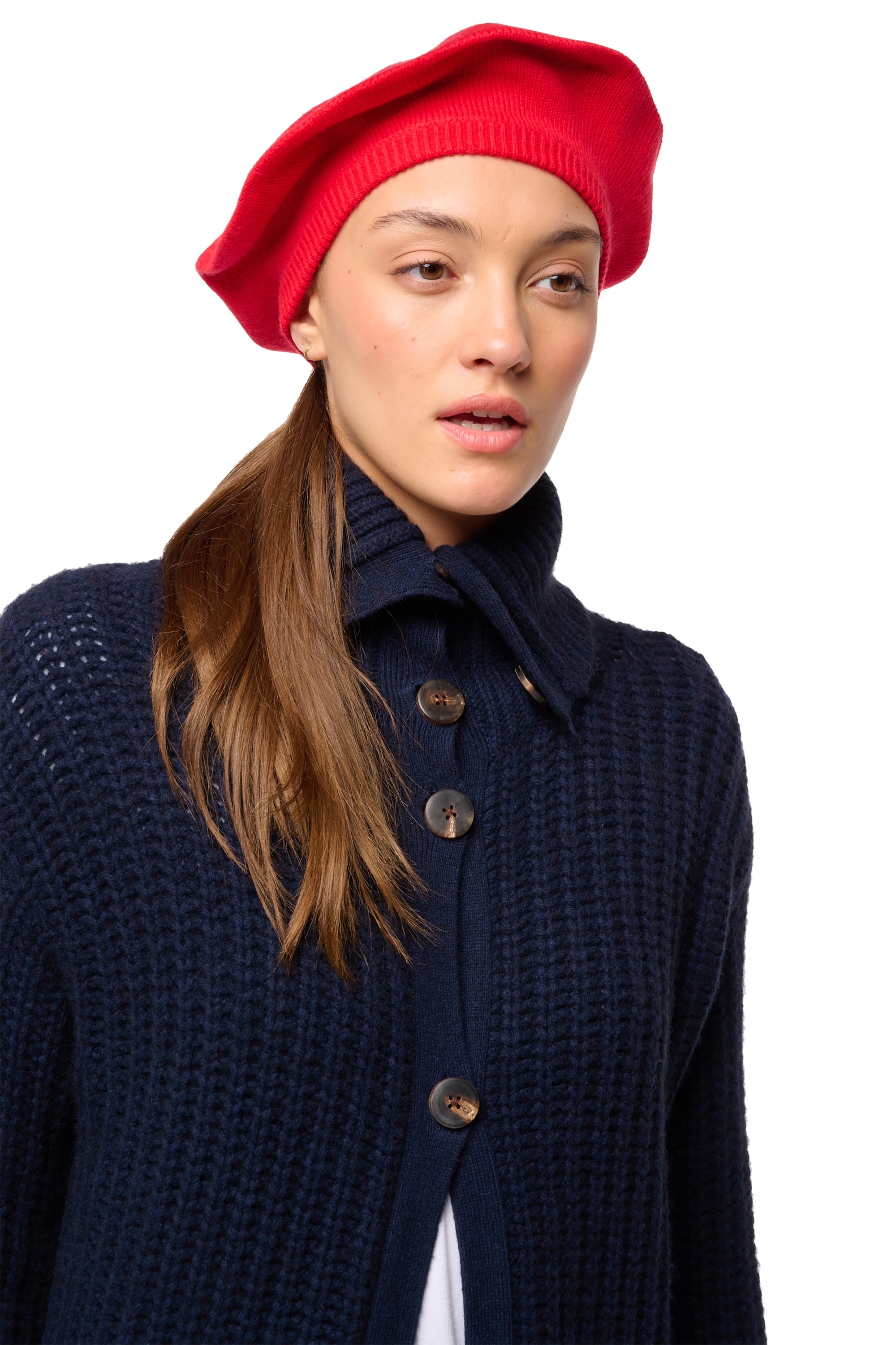 Denise kasjmier unisex - rood - Mahogany
