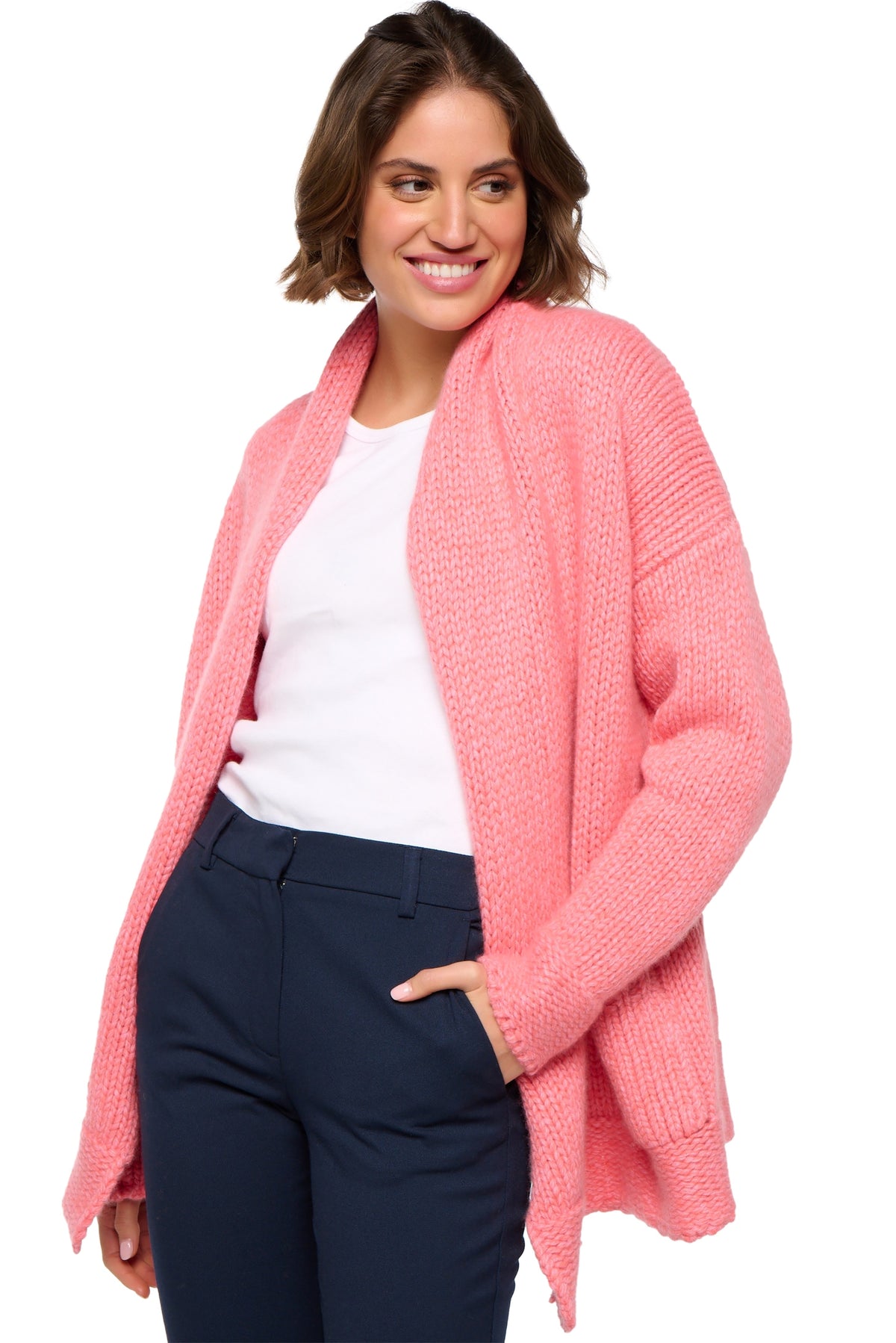 Vienne en cachemire femme - Vue 1 - peach / rose - Mahogany