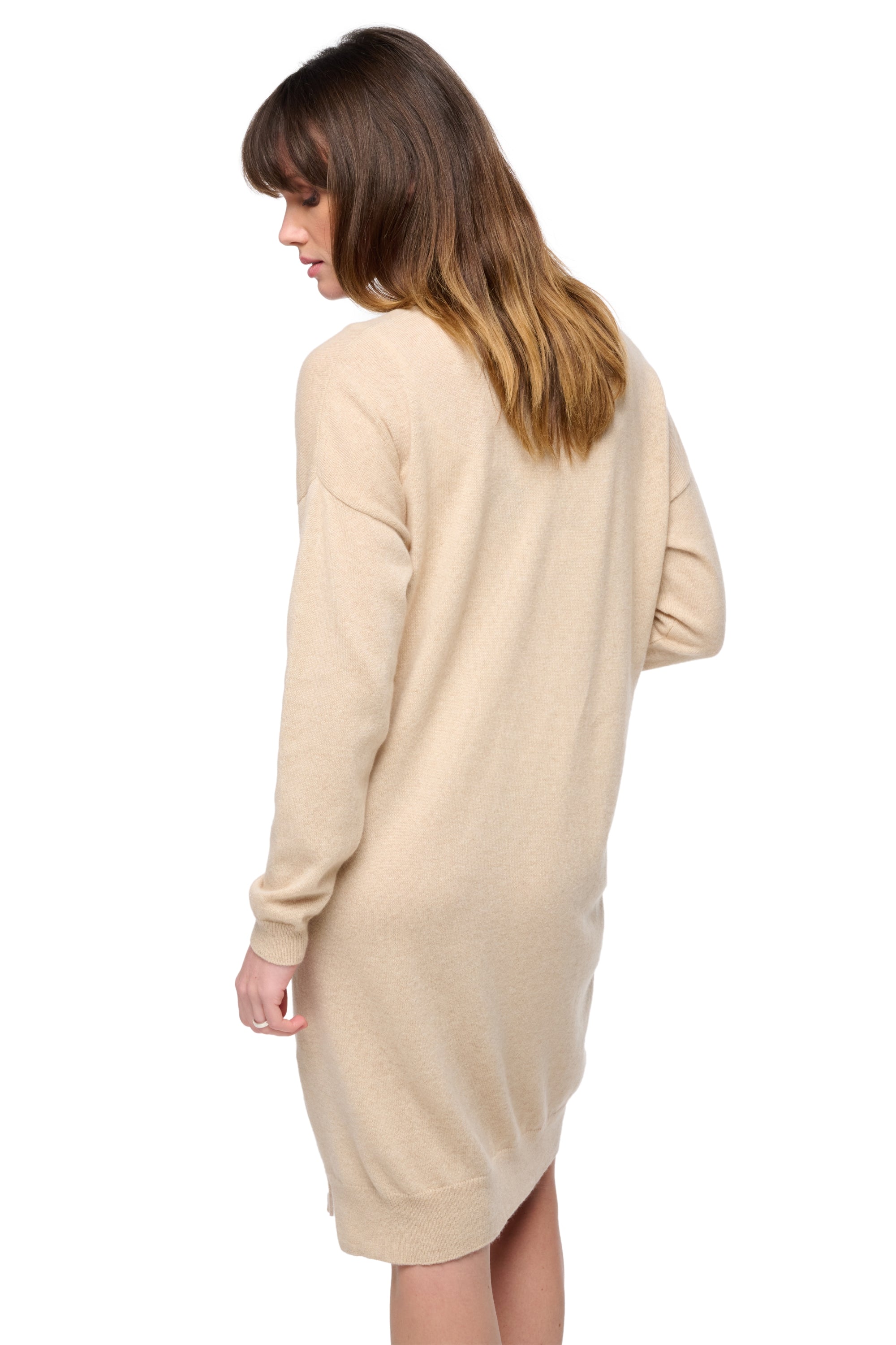 Syracuse en cachemire femme - Vue 1 - natural beige - Mahogany